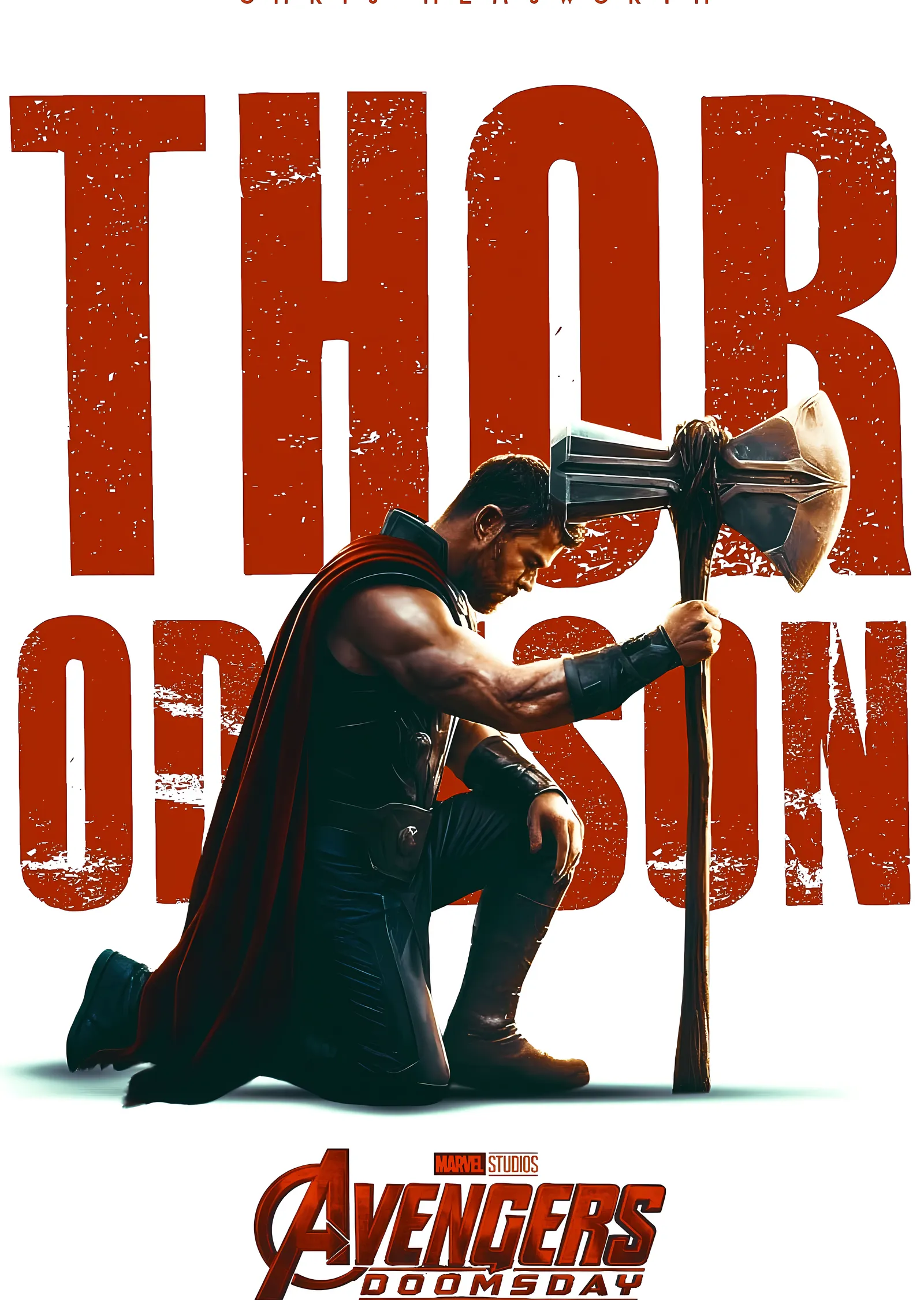 Thor Odinson - Avengers: Doomsday metal tablo