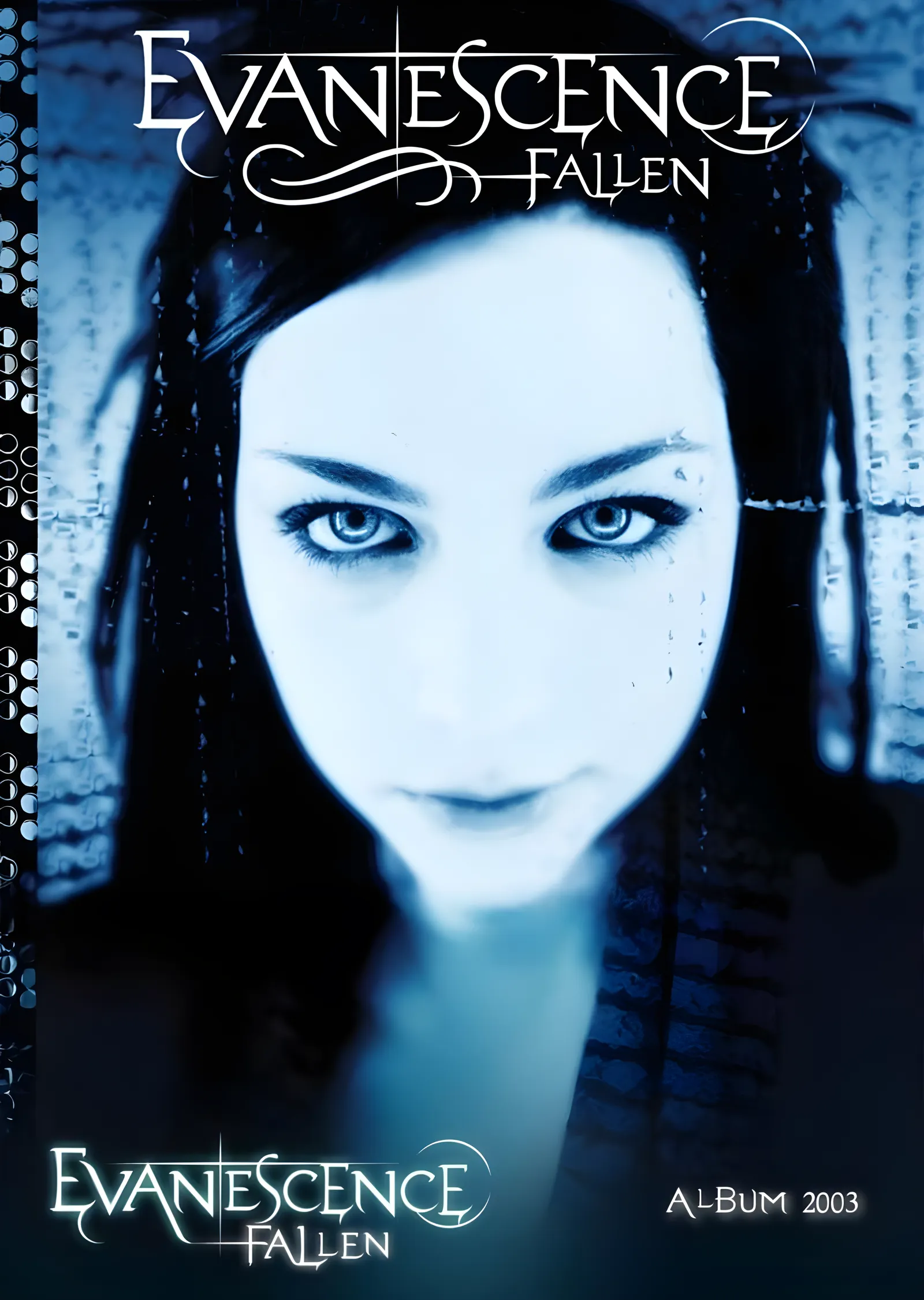 Evanescence: Fallen Portresi metal tablo