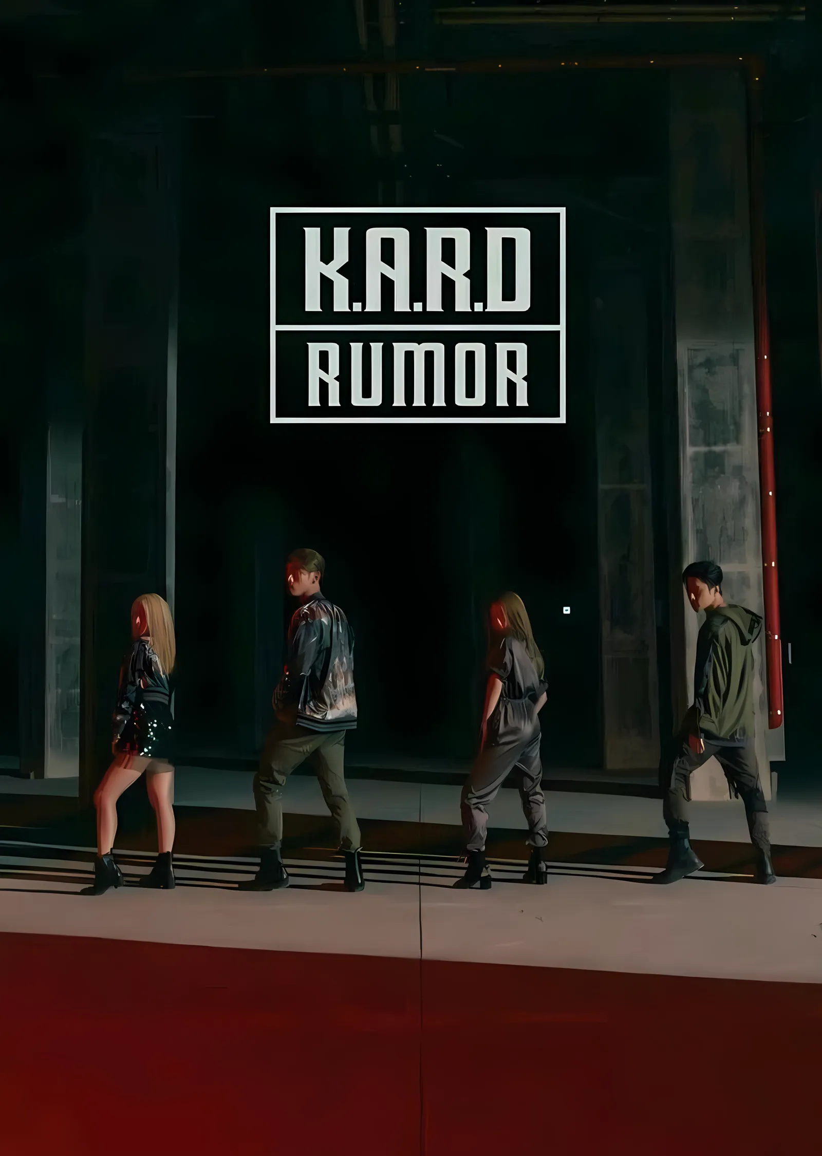 KARD: Rumor metal tablo