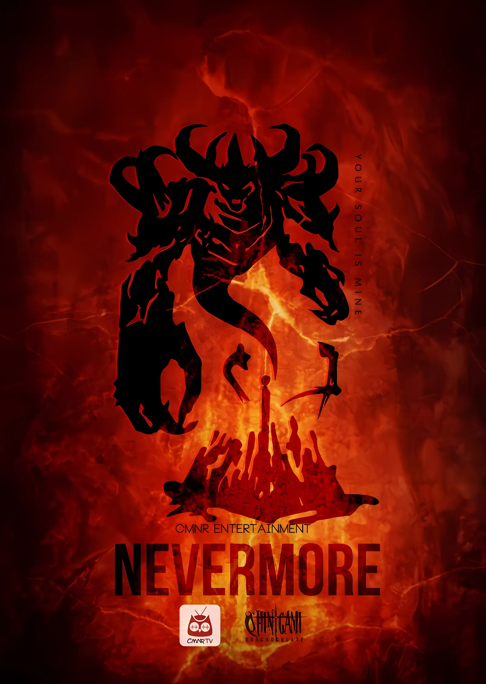 Dota 2: Shadow Fiend metal tablo