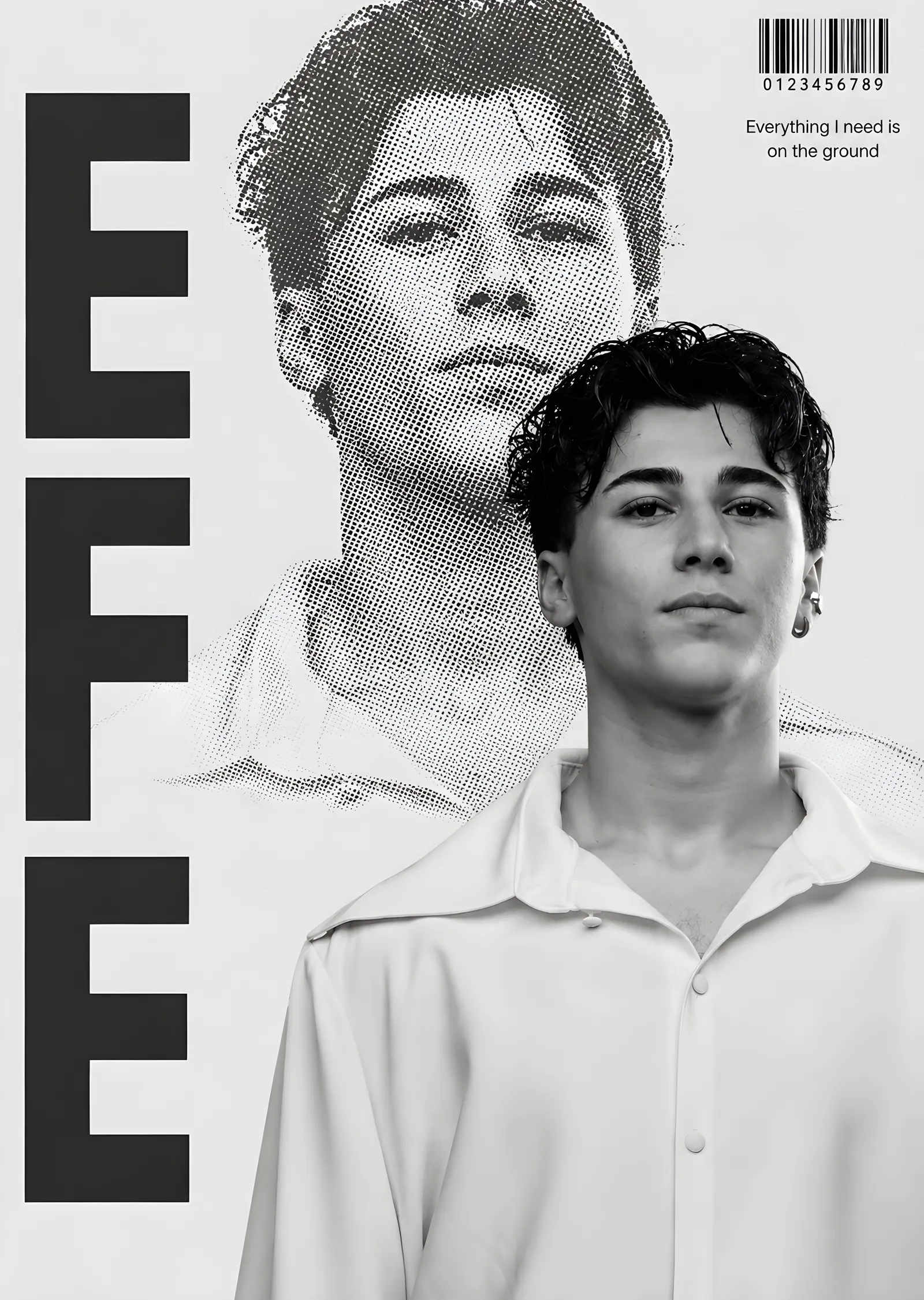 Efe - Portre Kapağı metal tablo