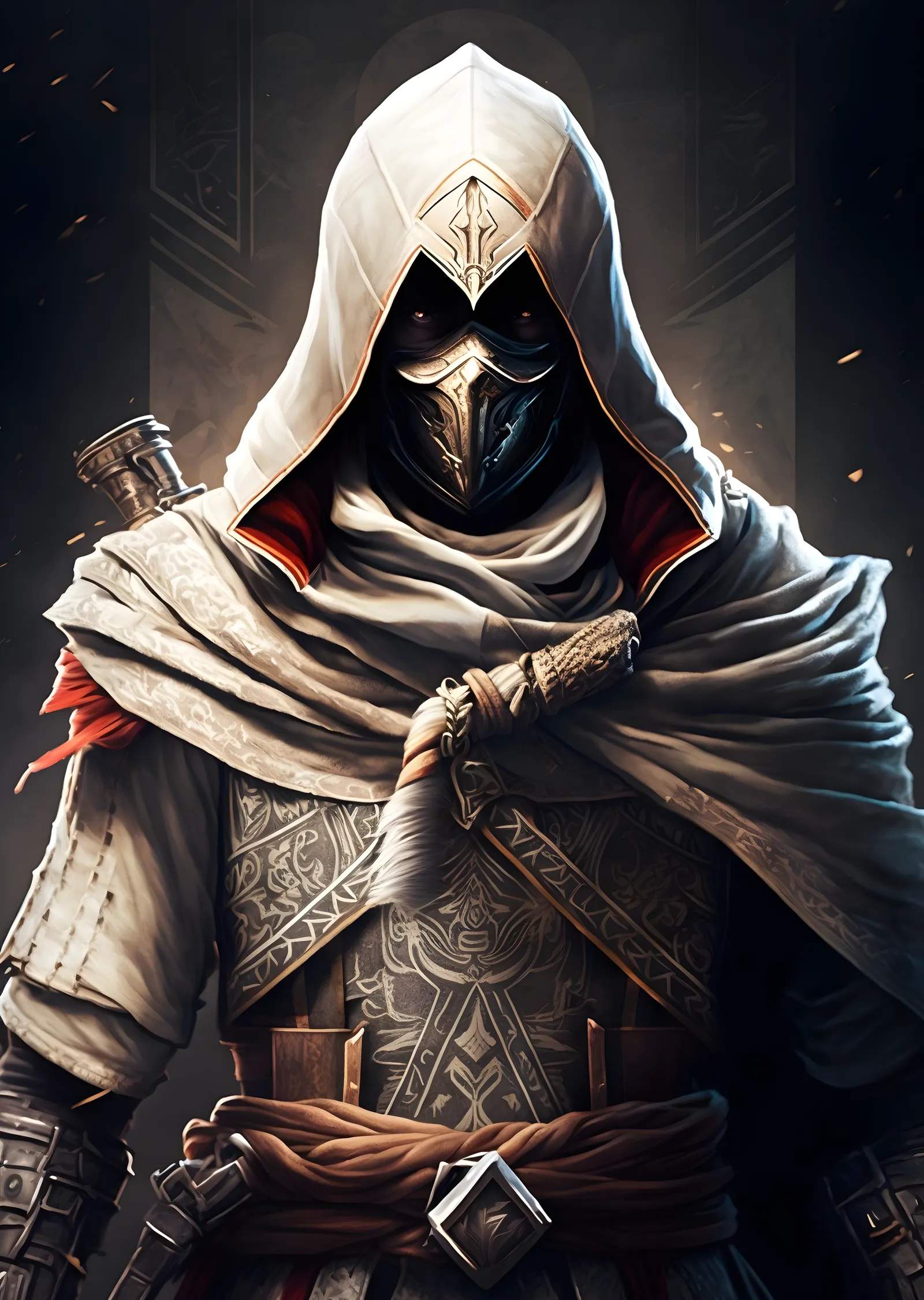 Assassin's Creed: Kukuletalı Usta metal tablo