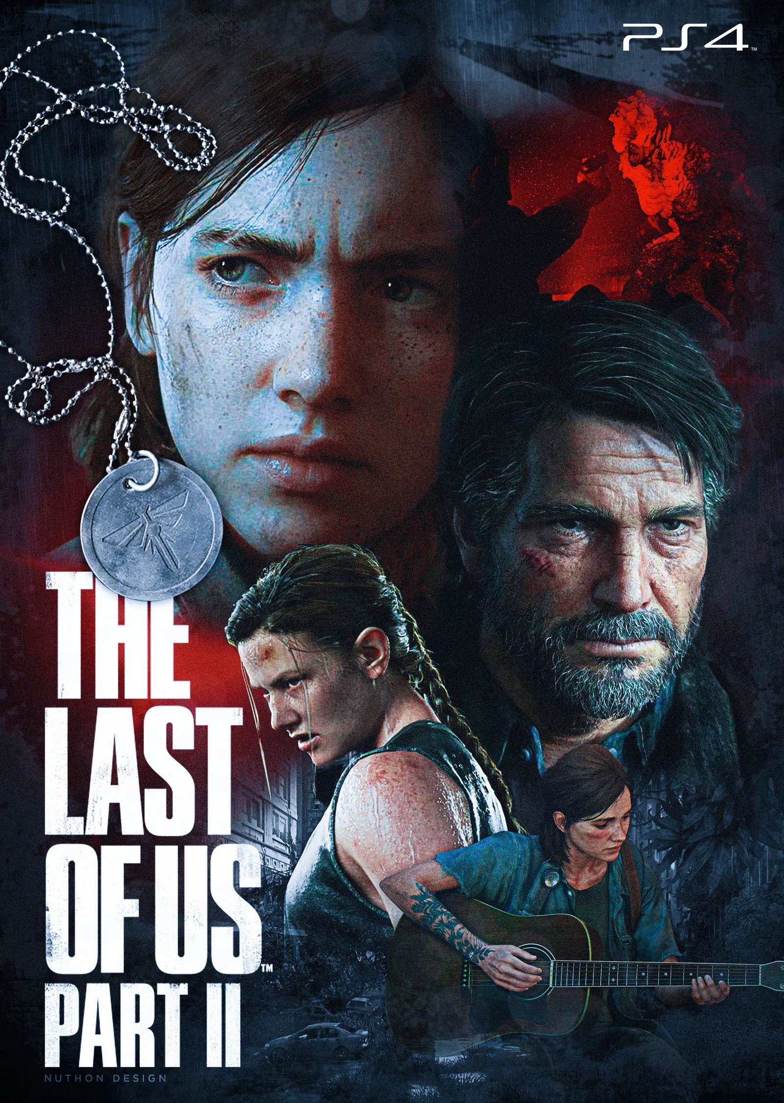 The Last of Us Part II: Kapak metal tablo