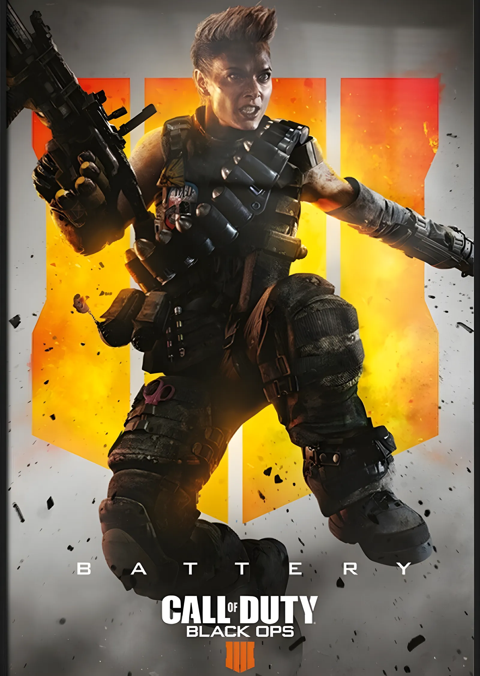 Call of Duty: Black Ops 4 Battery metal tablo