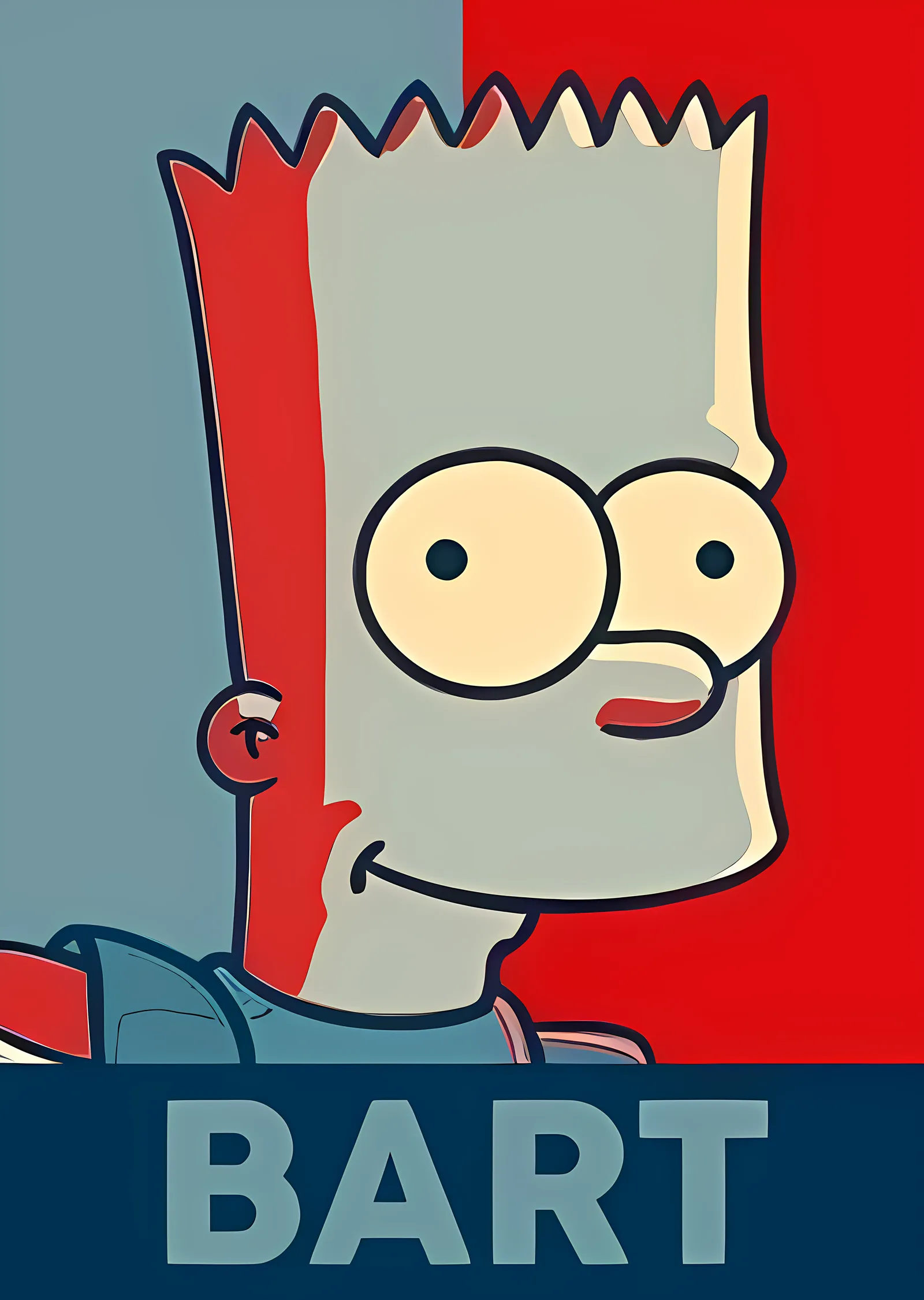 Bart Simpson: Popüler Çizgi Roman Karakteri metal tablo