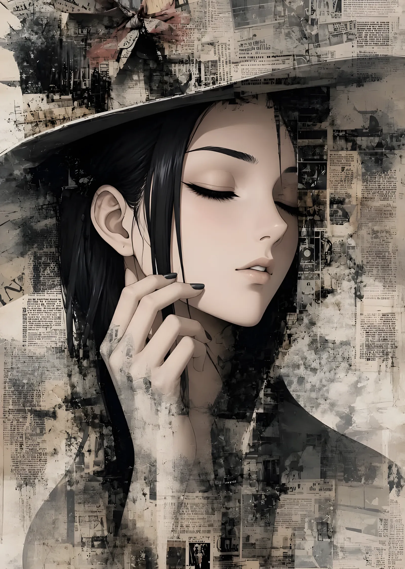 One Piece - Nico Robin metal tablo