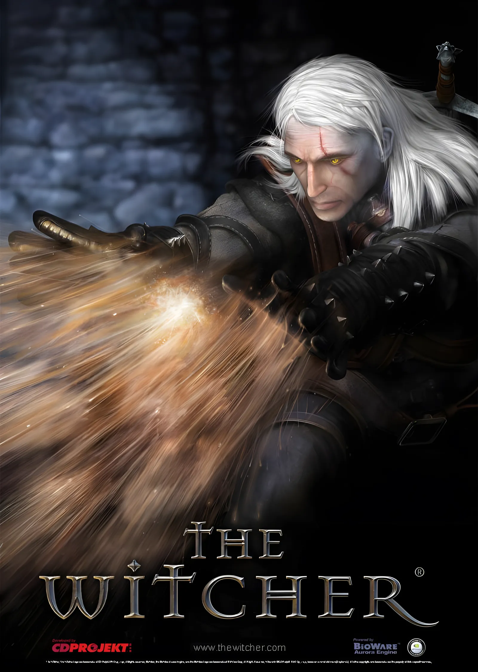 The Witcher: Igni metal tablo
