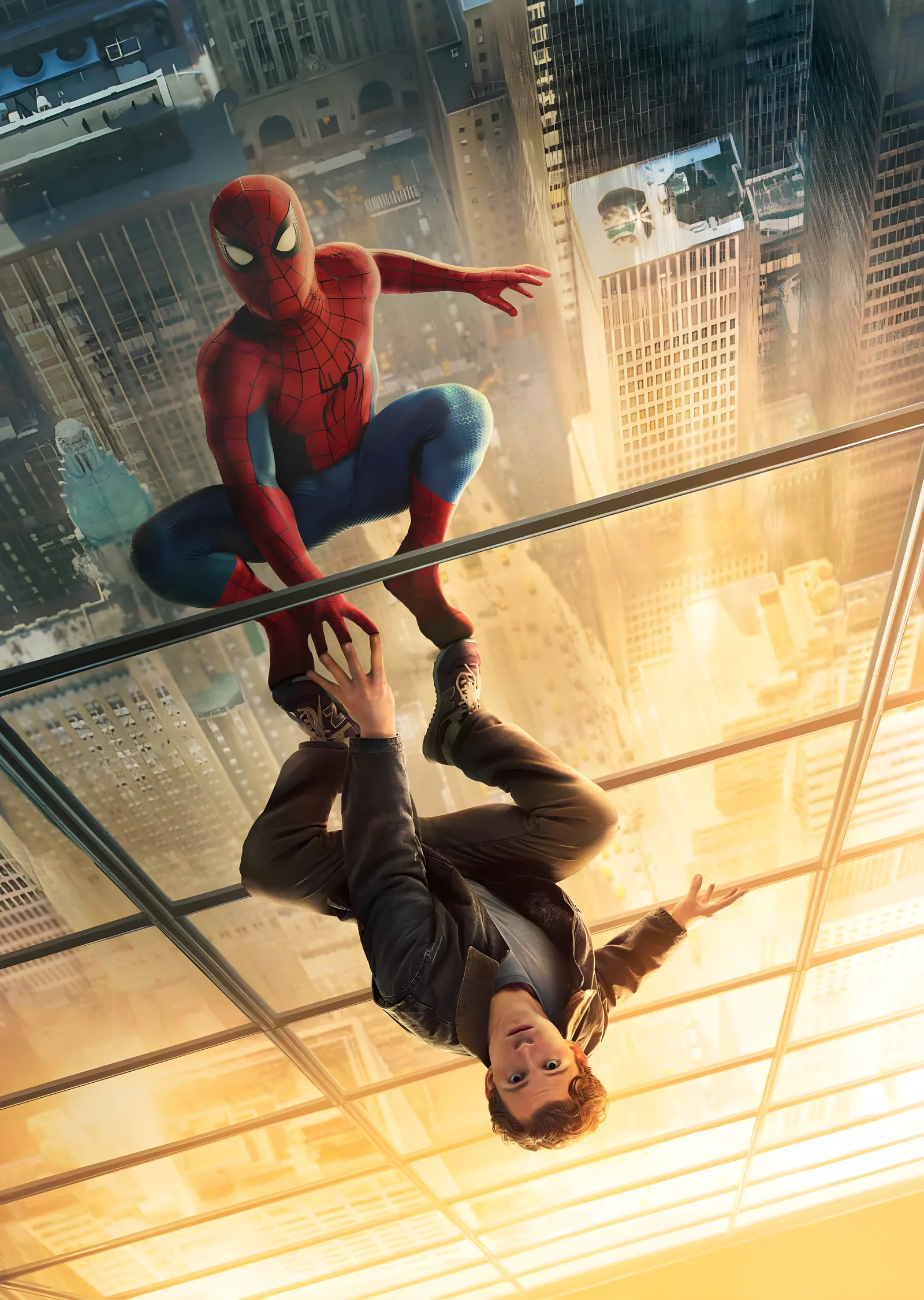 Spider-Man: Cam Zemin metal tablo