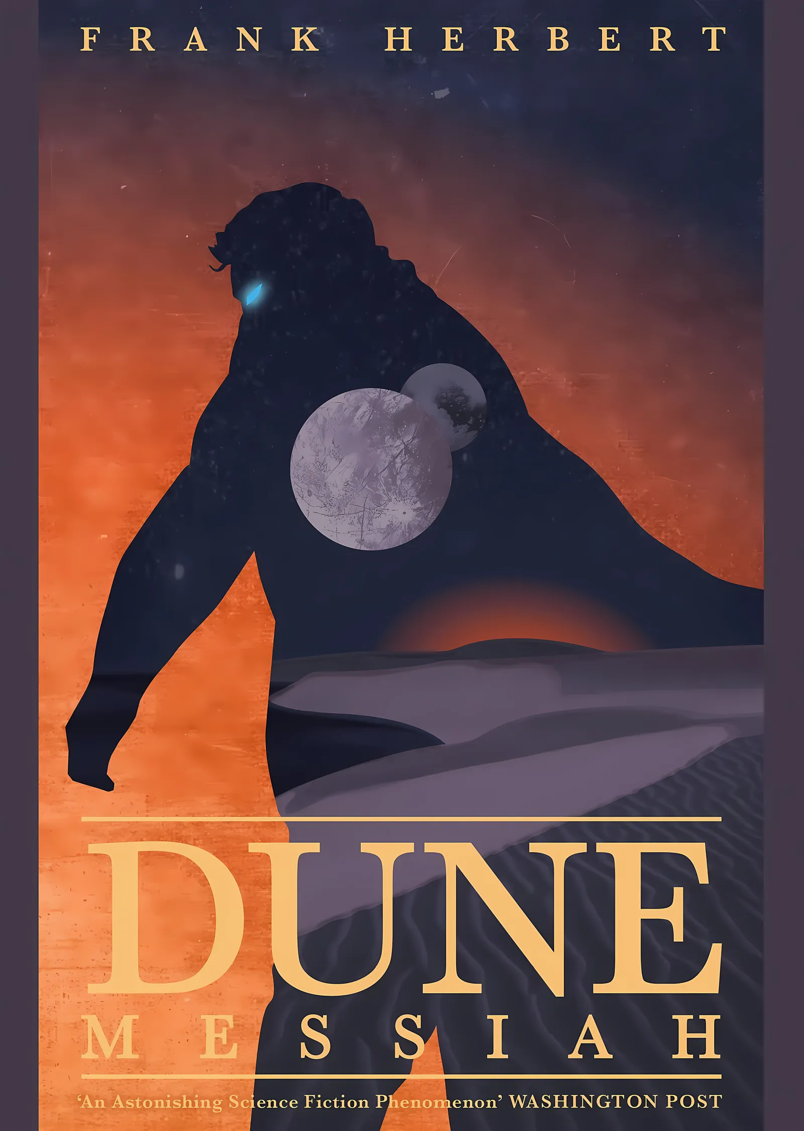 Dune Messiah: Frank Herbert Romanı metal tablo