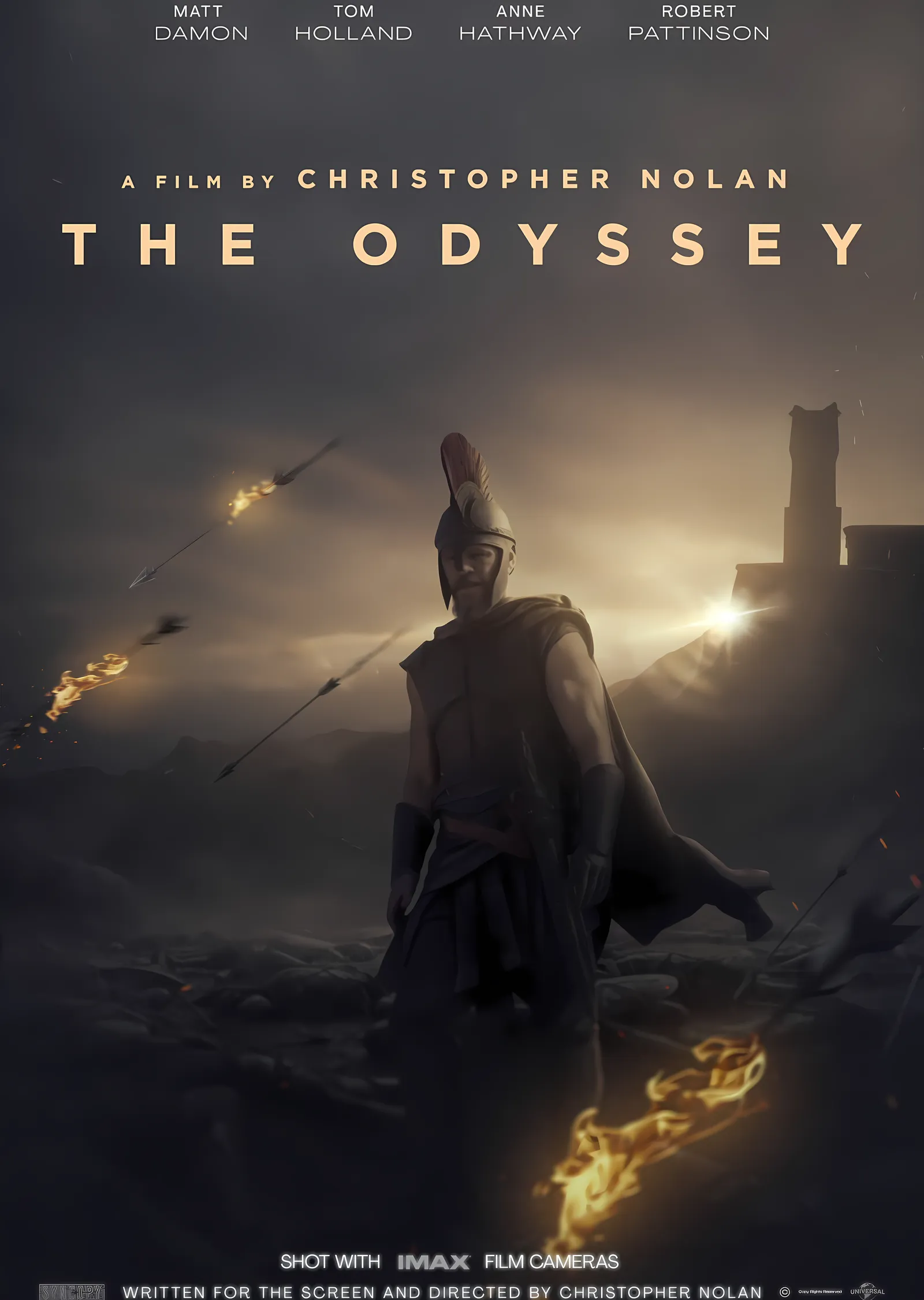 The Odyssey: Alevli Mızraklar ve Şafak metal tablo