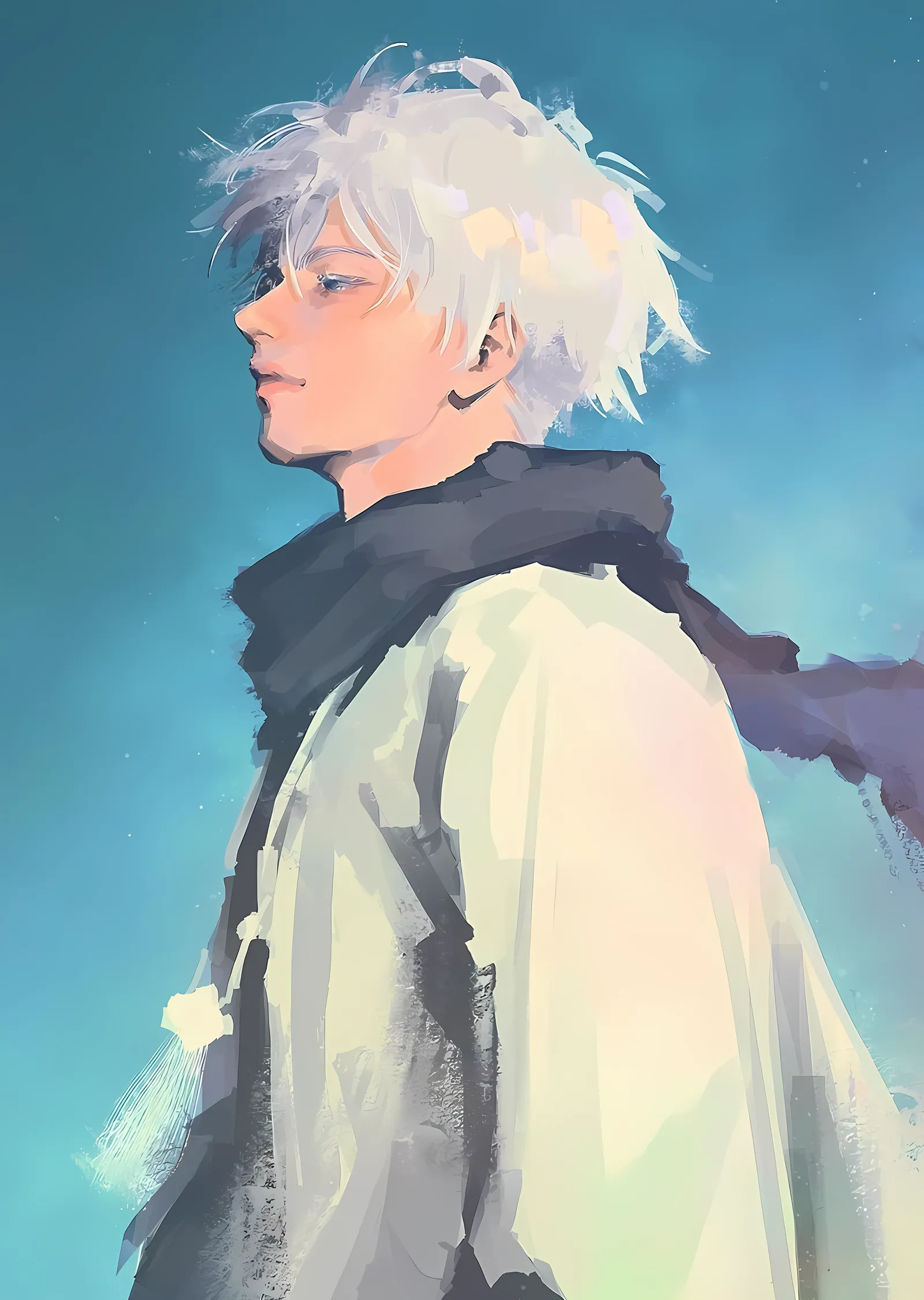 Jujutsu Kaisen - Gojo Satoru: Pastel metal tablo