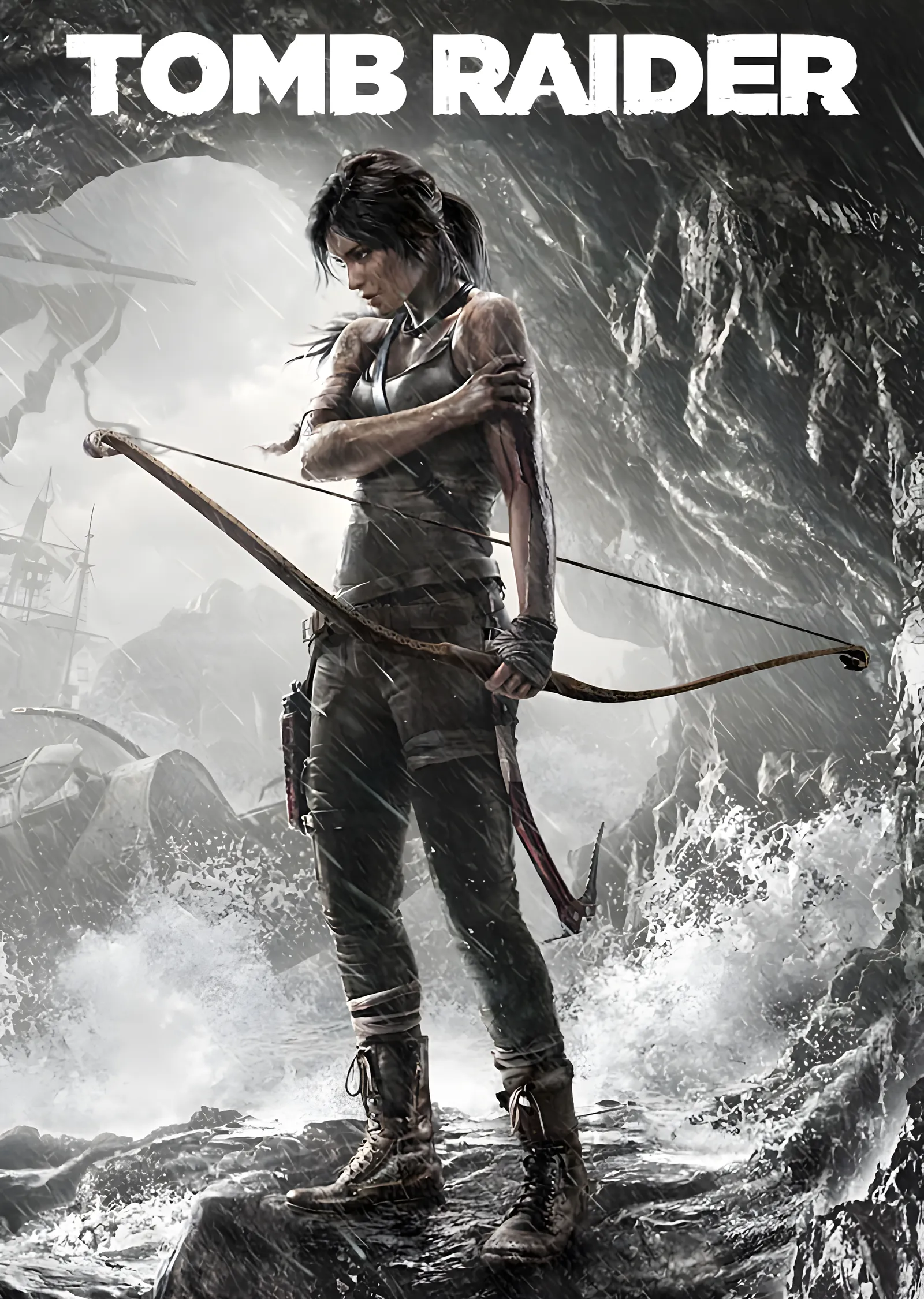 Tomb Raider 2013 metal tablo