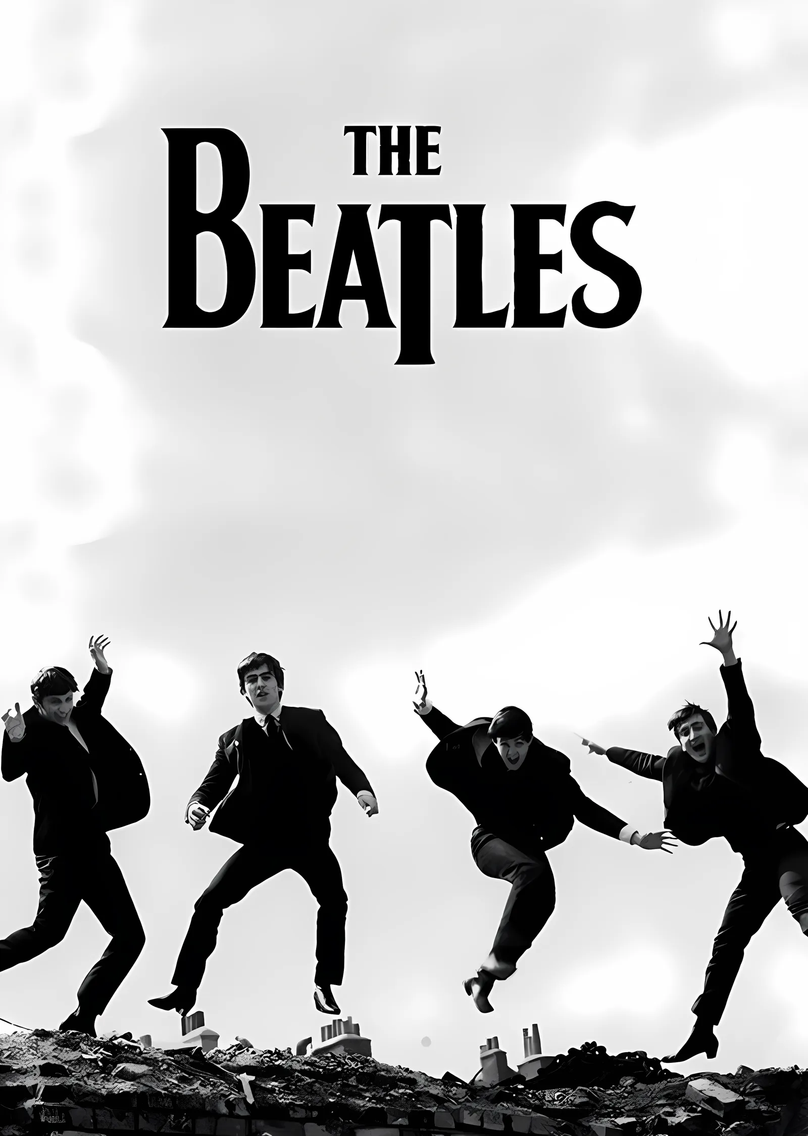 The Beatles: Atlayış metal tablo