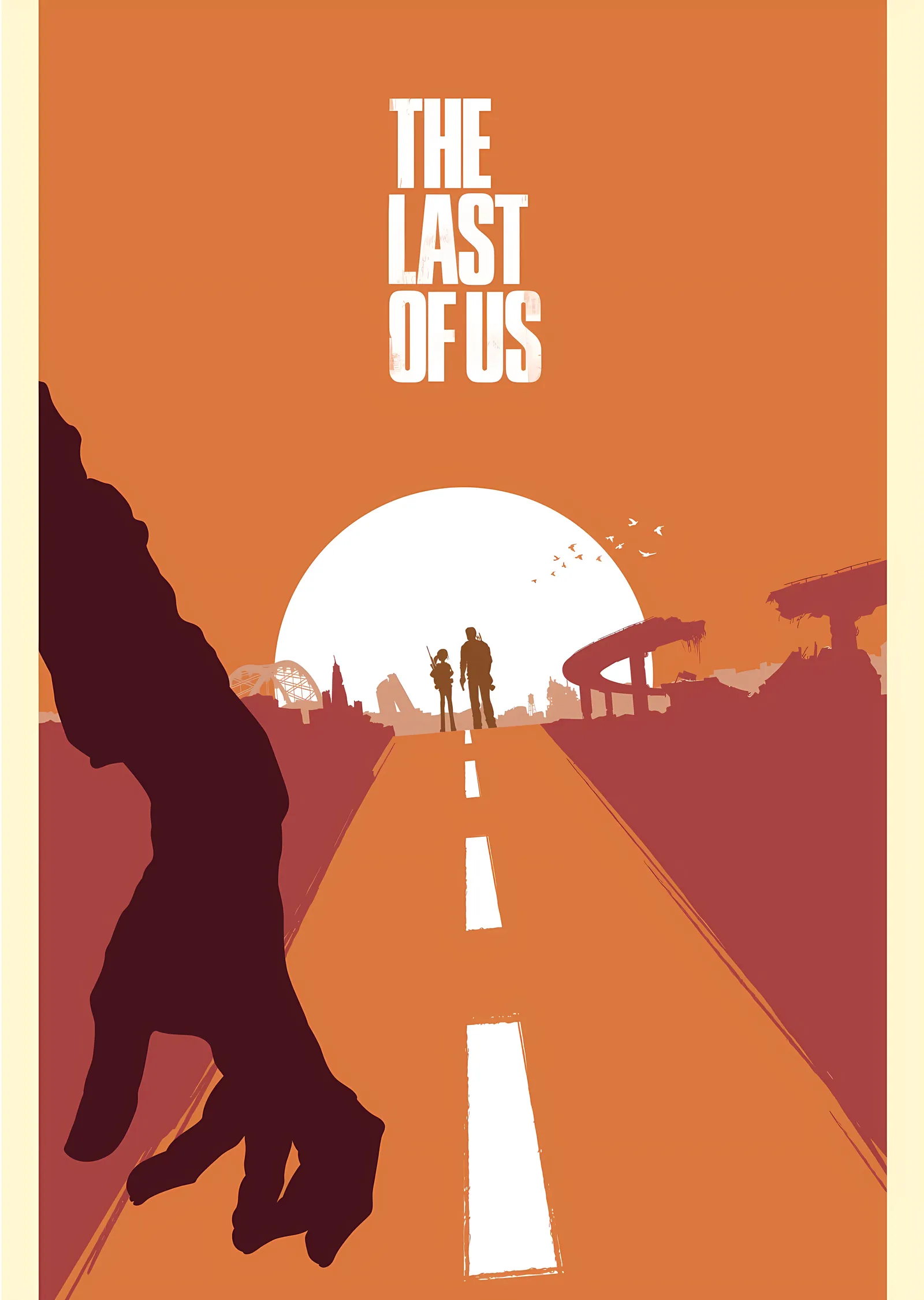 The Last of Us: Turuncu Yol metal tablo