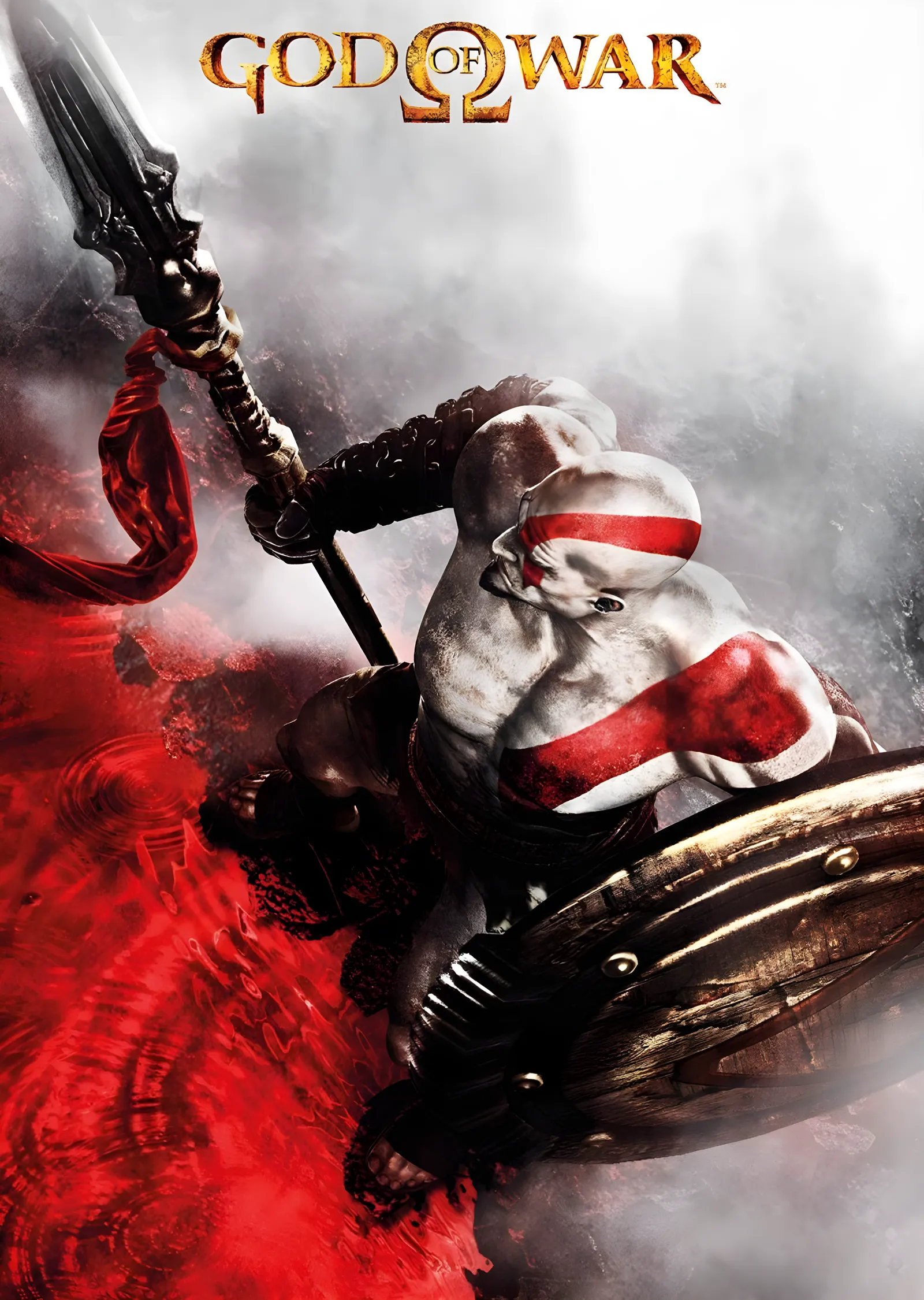 God of War: Kratos'un Savaş Anı metal tablo