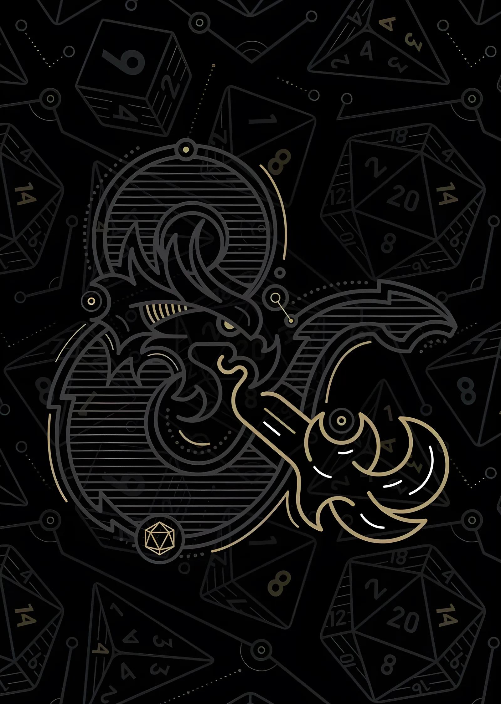 Dungeons & Dragons · Ejderha ve Zarlar metal tablo