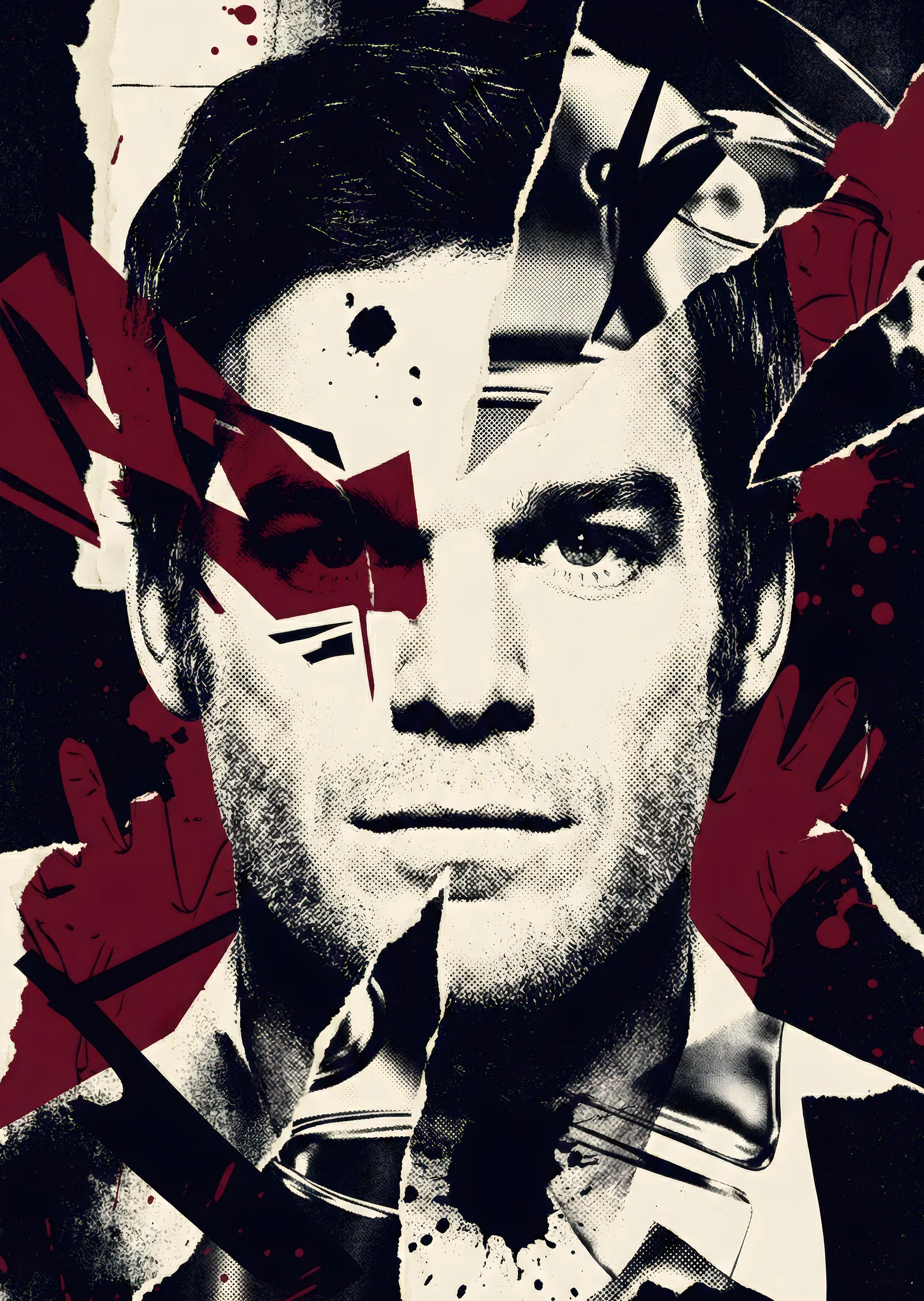 Dexter Morgan: Fractured Mind metal tablo