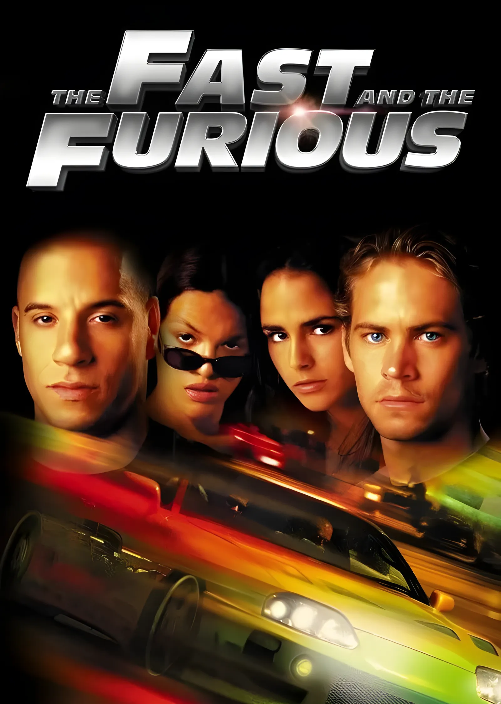 The Fast and the Furious - 2001 metal tablo