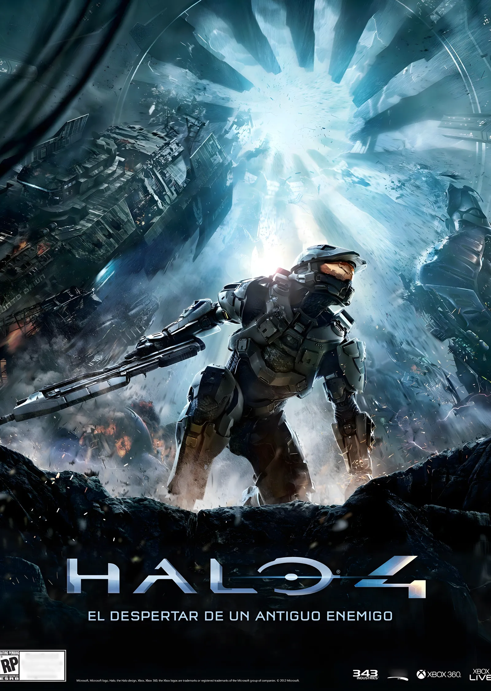 Halo 4 metal tablo
