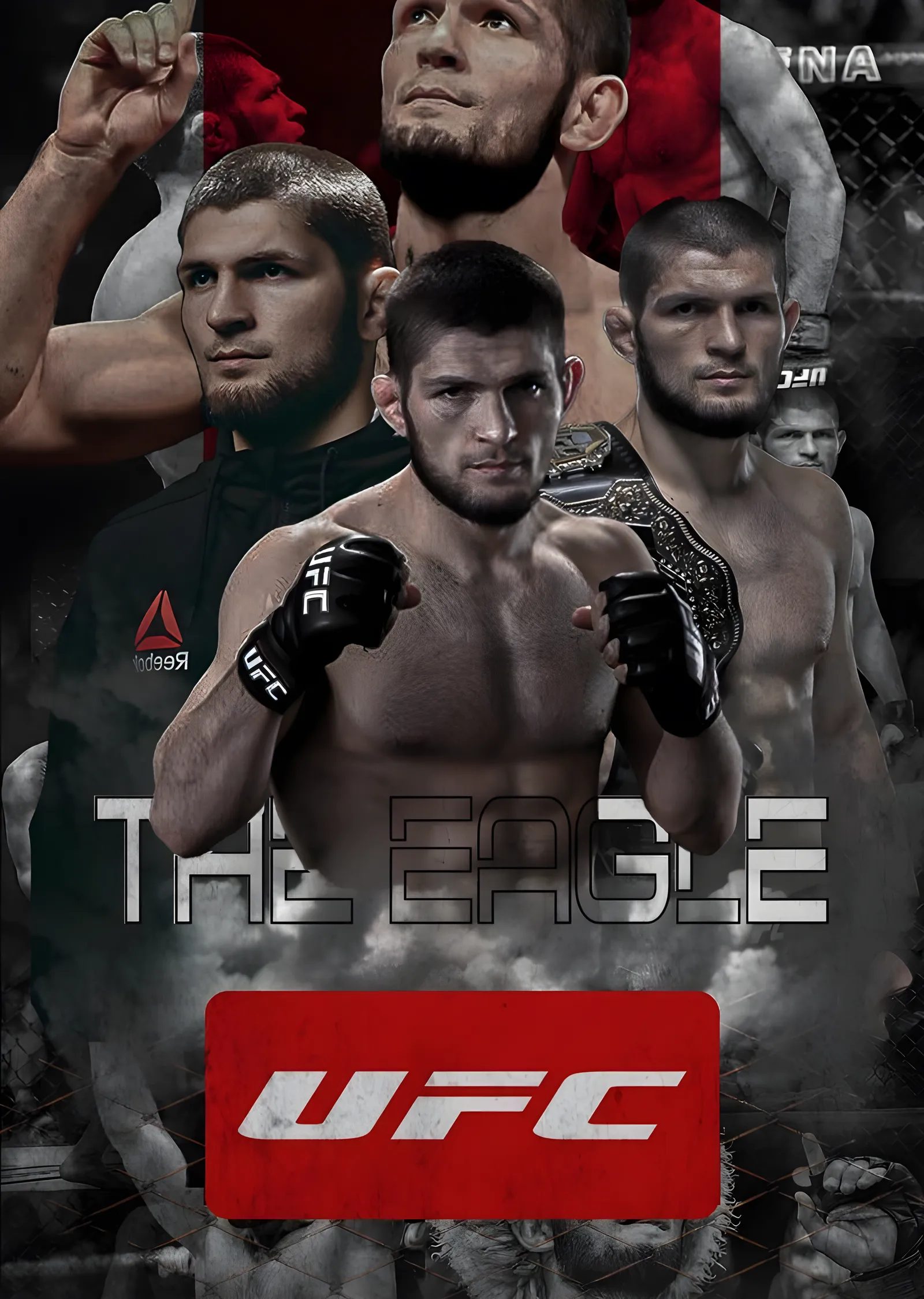 Khabib Nurmagomedov - The Eagle: UFC Kemeri metal tablo