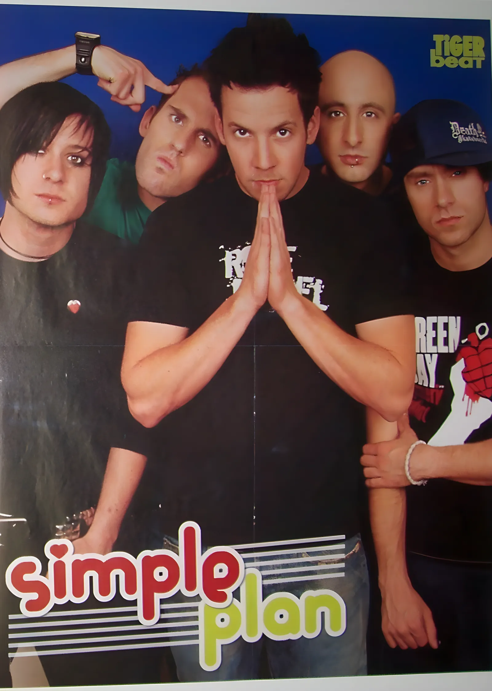 Simple Plan: Dergi Posteri metal tablo