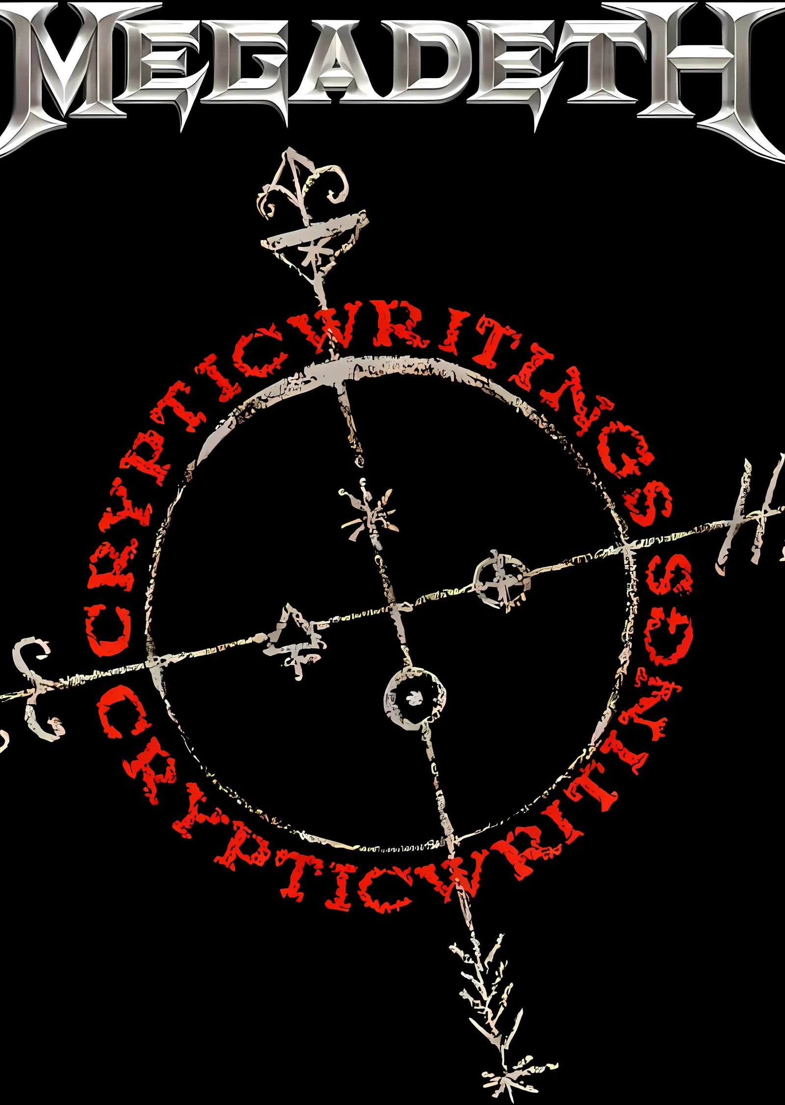Megadeth: Cryptic Writings metal tablo