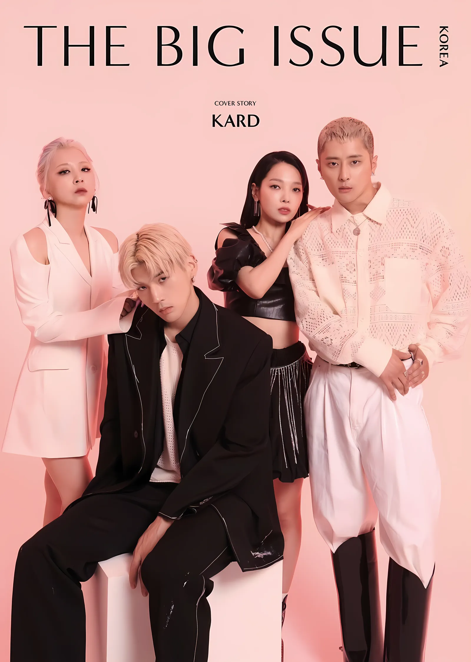 KARD: The Big Issue metal tablo