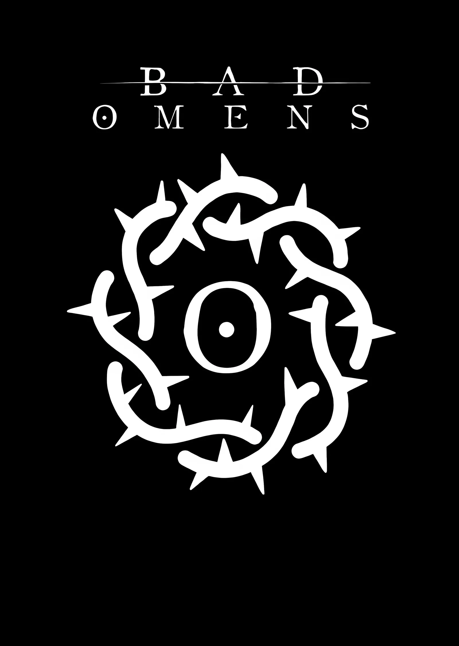 Bad Omens - Dikenli Halka metal tablo