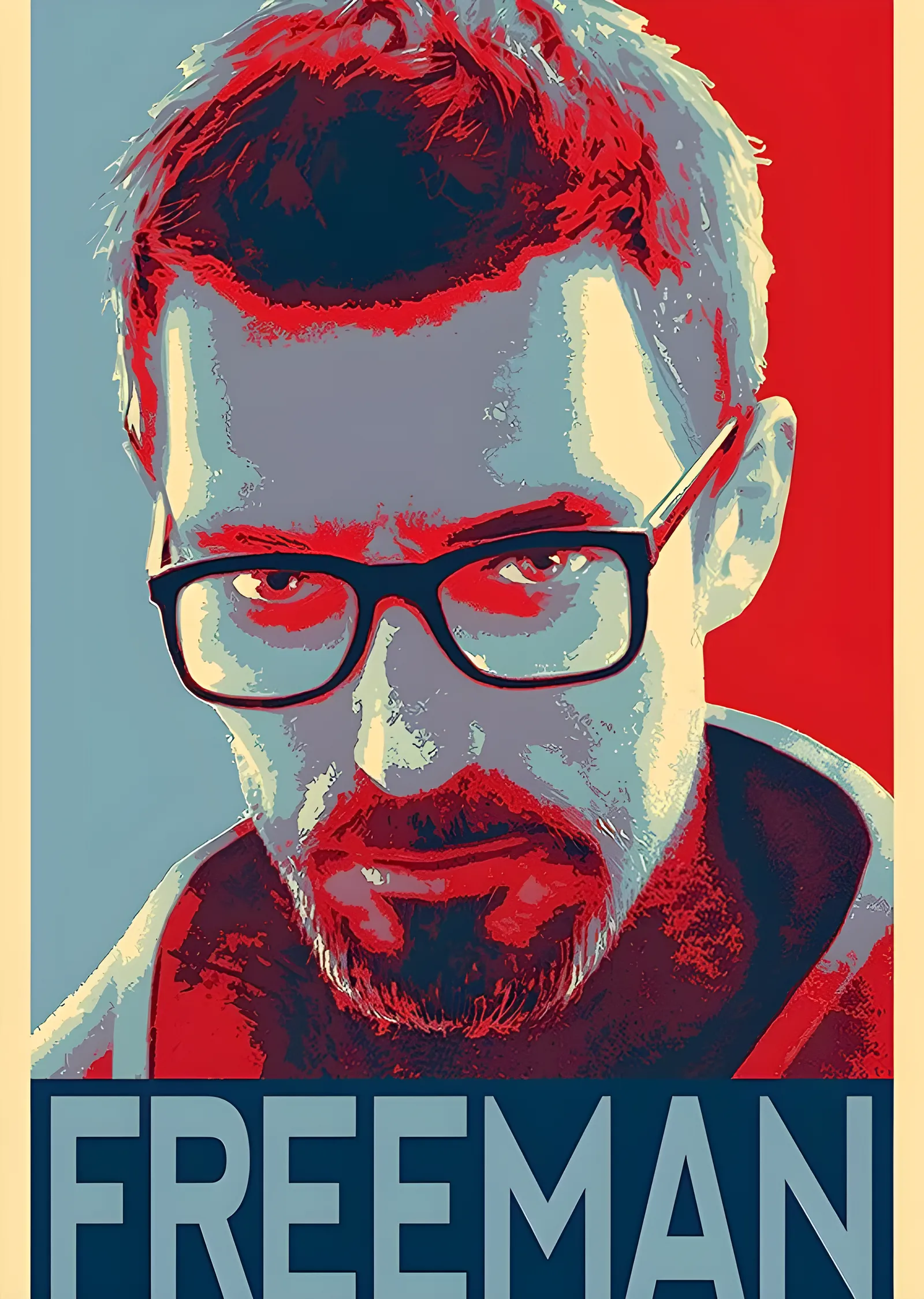 Freeman metal tablo