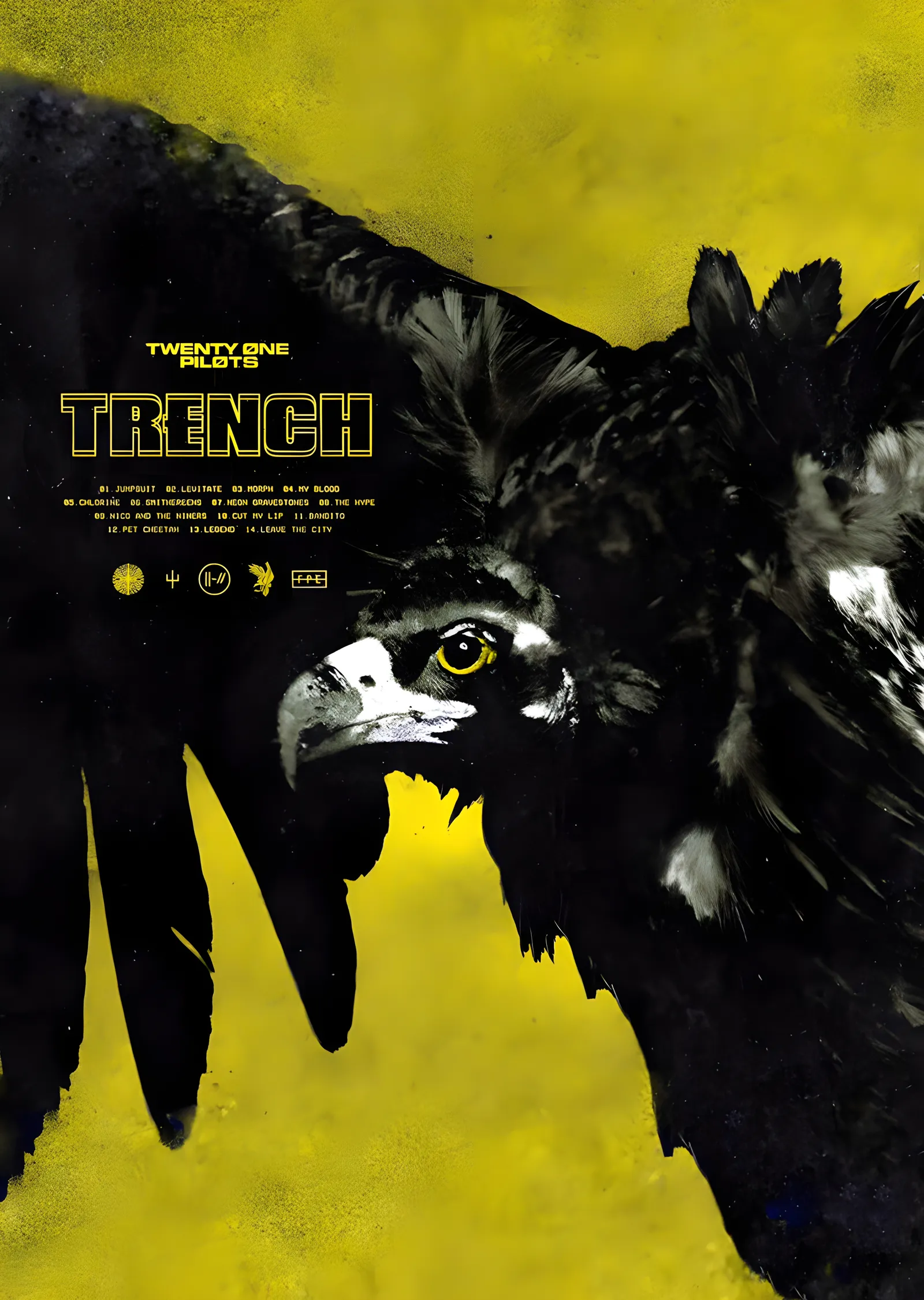 Twenty One Pilots: Trench metal tablo