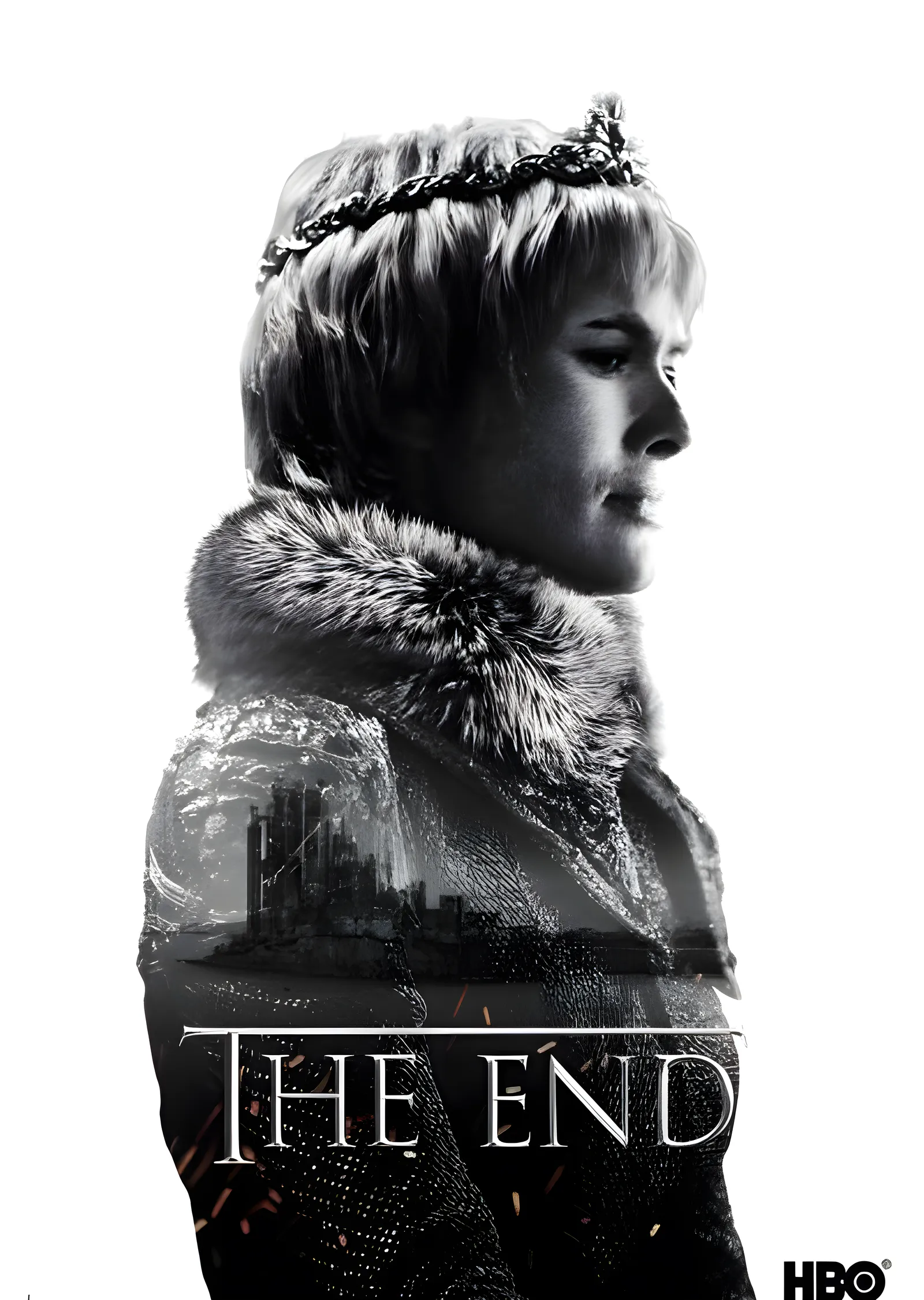 Game of Thrones: Son Bölüm Afişi metal tablo