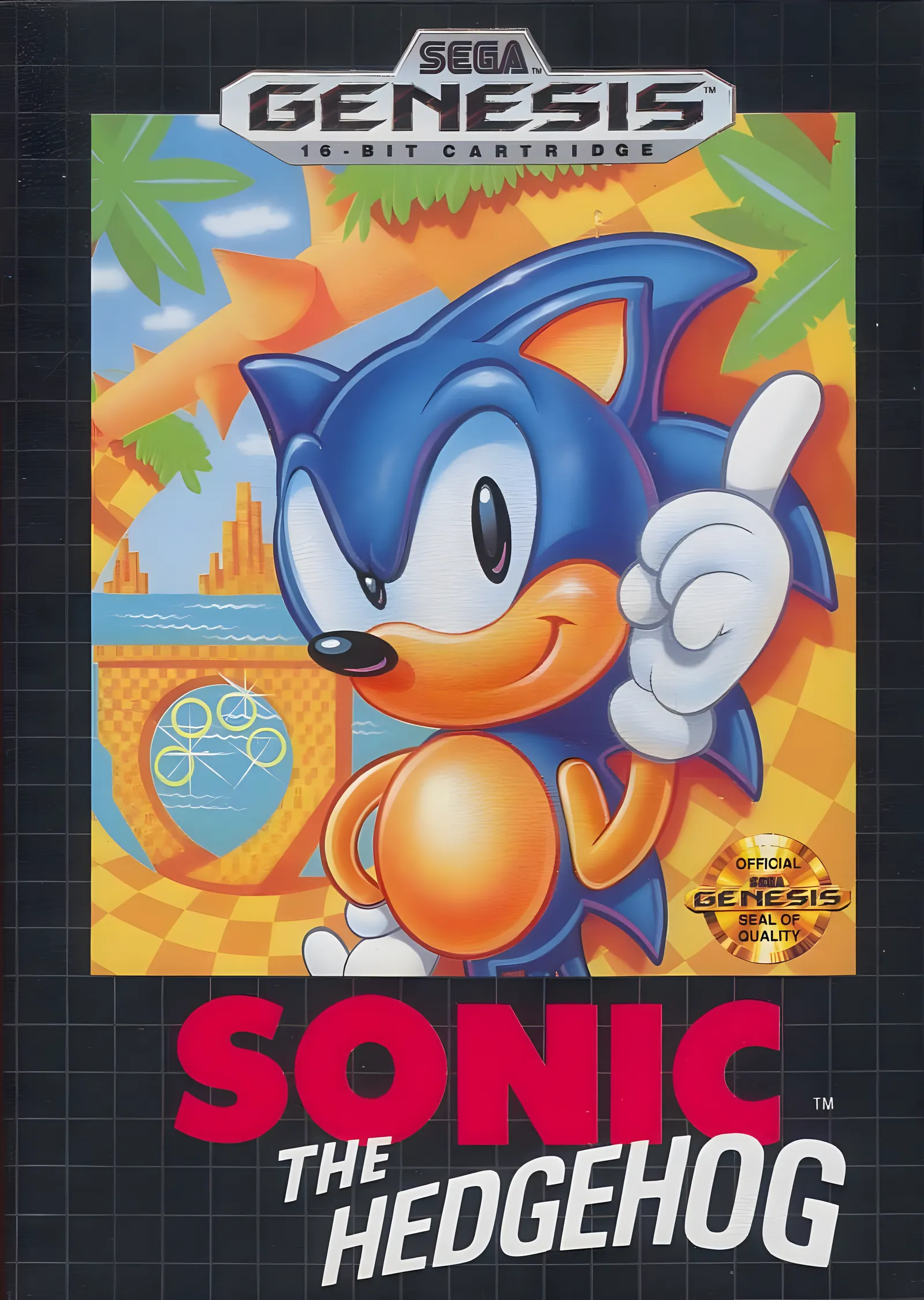 Sonic the Hedgehog: Genesis metal tablo
