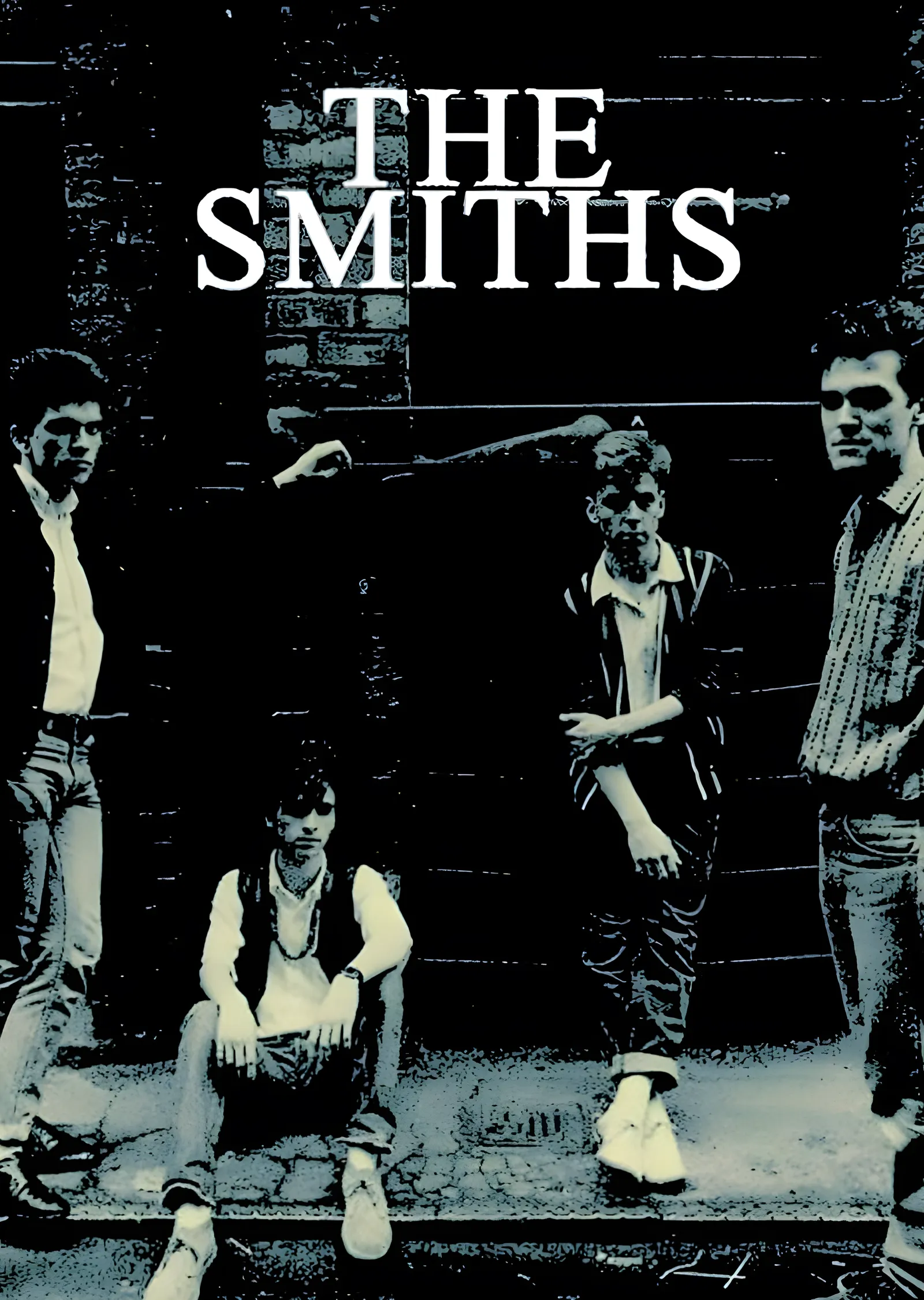 The Smiths: Merdiven Basamakları metal tablo