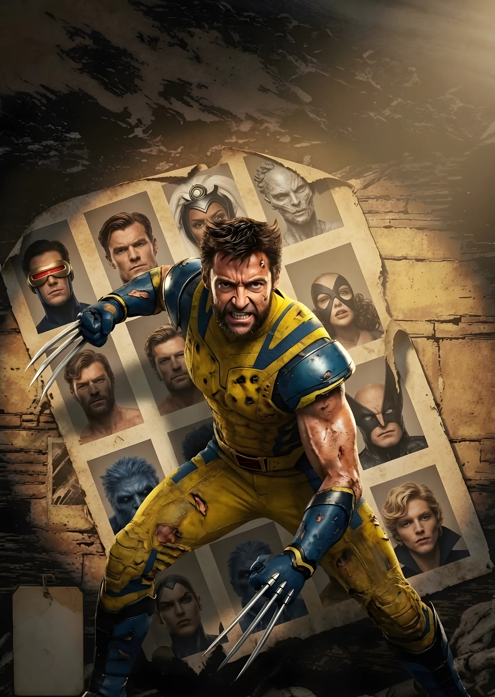 Wolverine - Varyantlar metal tablo