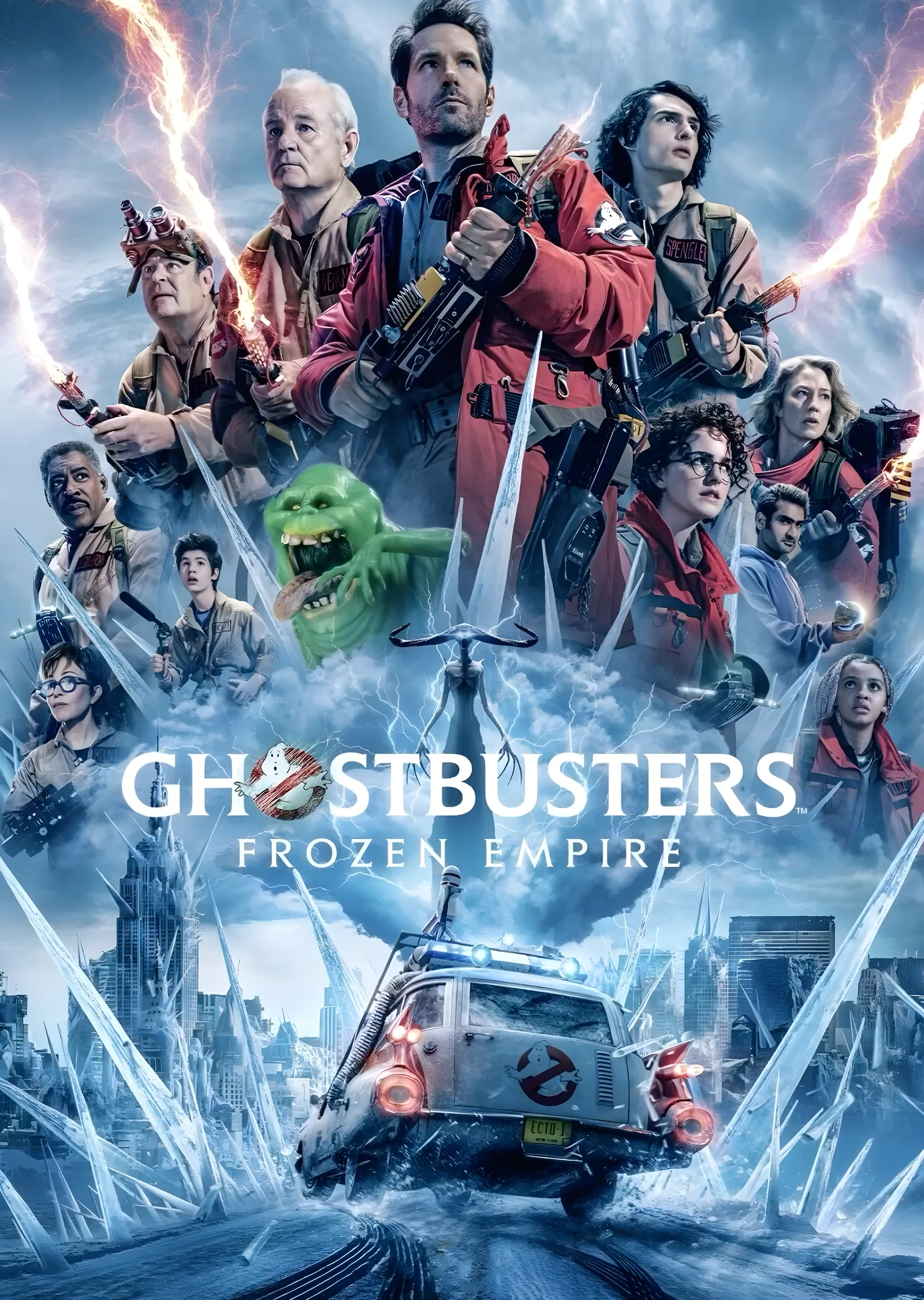 Ghostbusters: Frozen Empire metal tablo