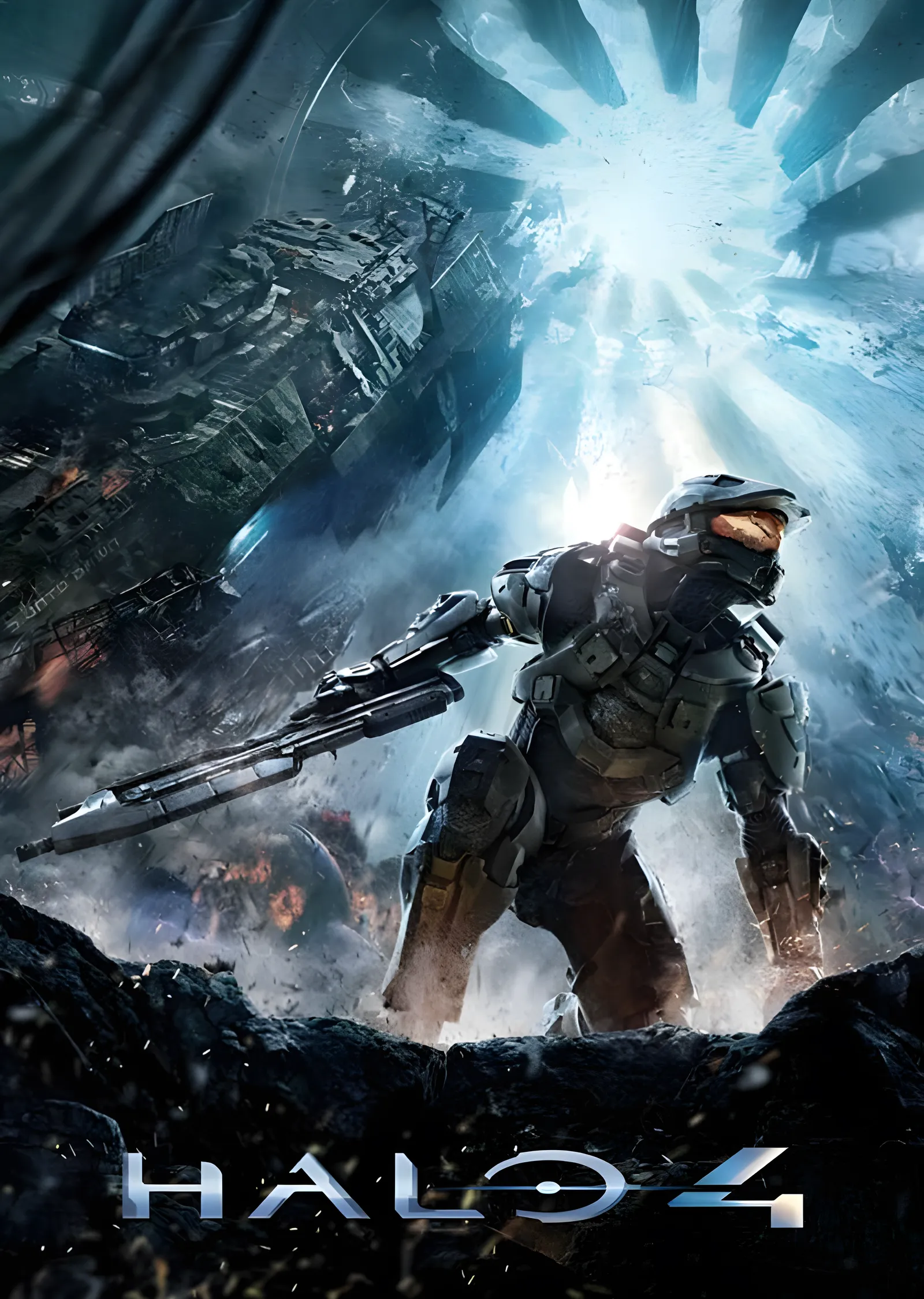 Halo 4: Işık metal tablo