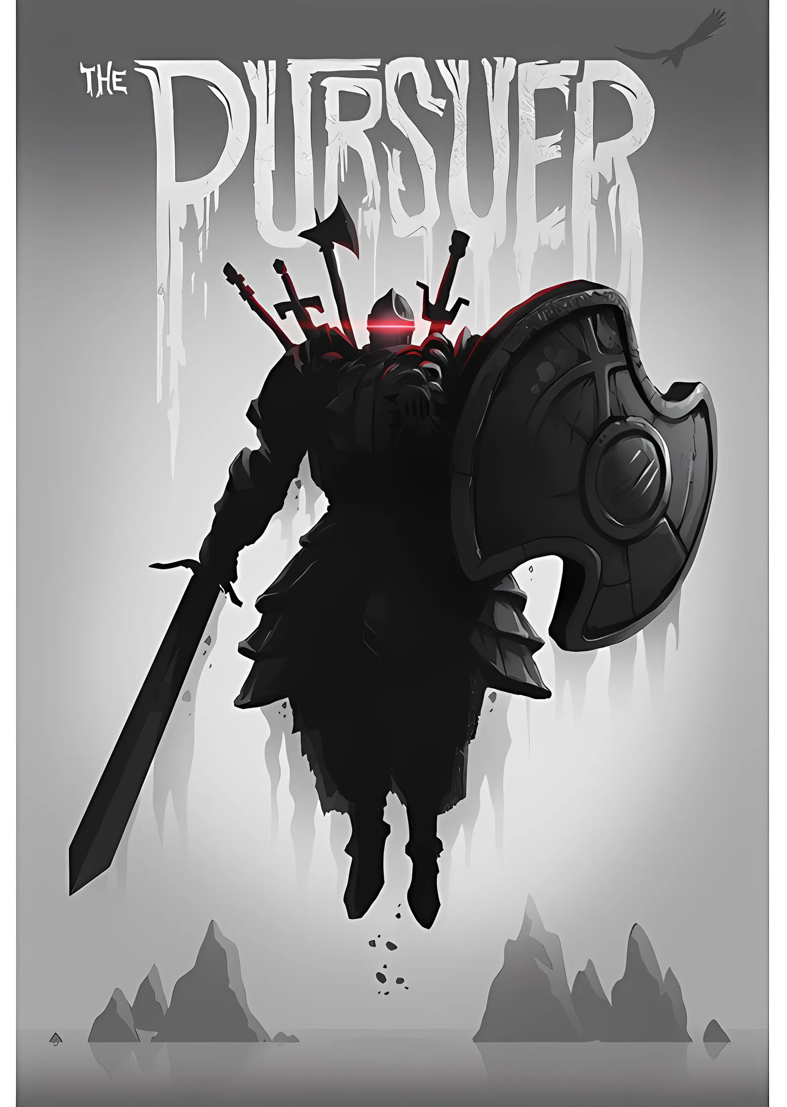 Dark Souls II: The Pursuer metal tablo
