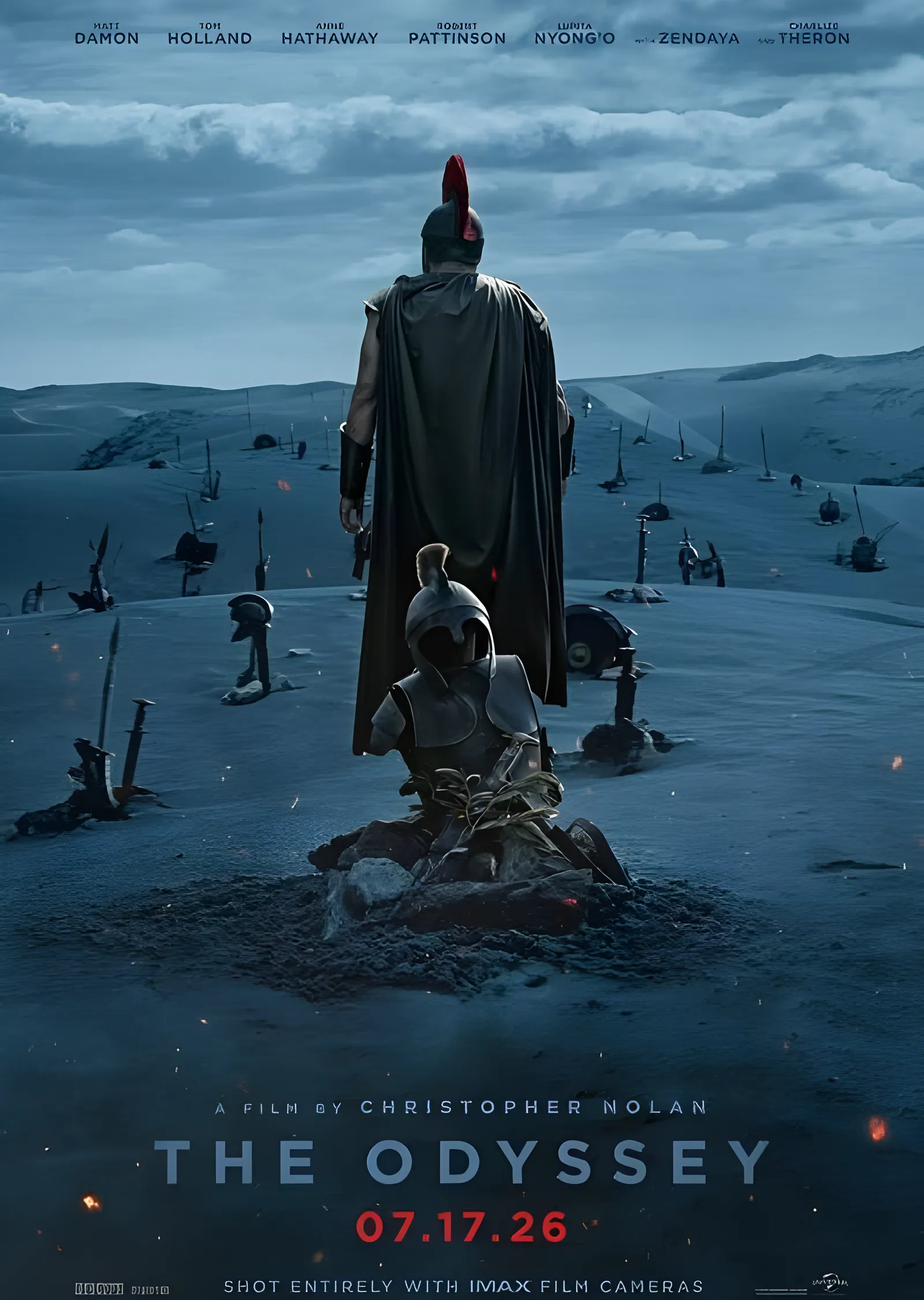 The Odyssey: Savaş Meydanında Yolculuk metal tablo