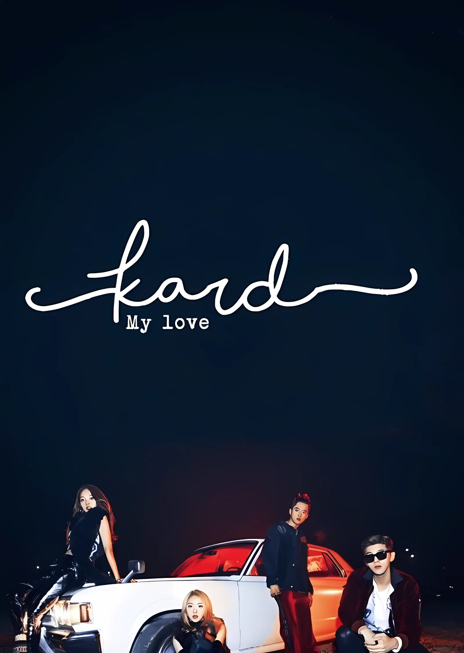 KARD: My Love metal tablo
