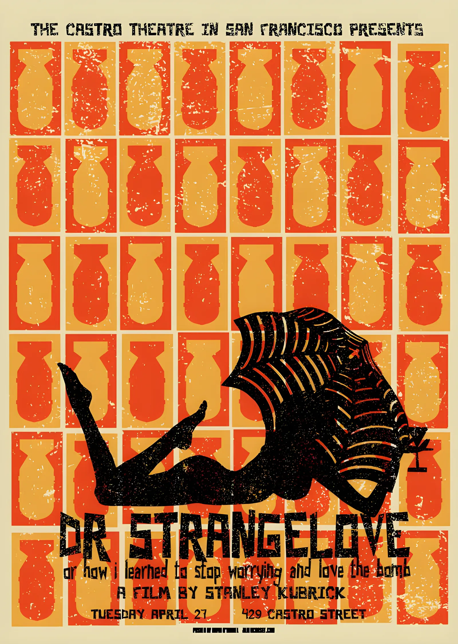Dr. Strangelove metal tablo