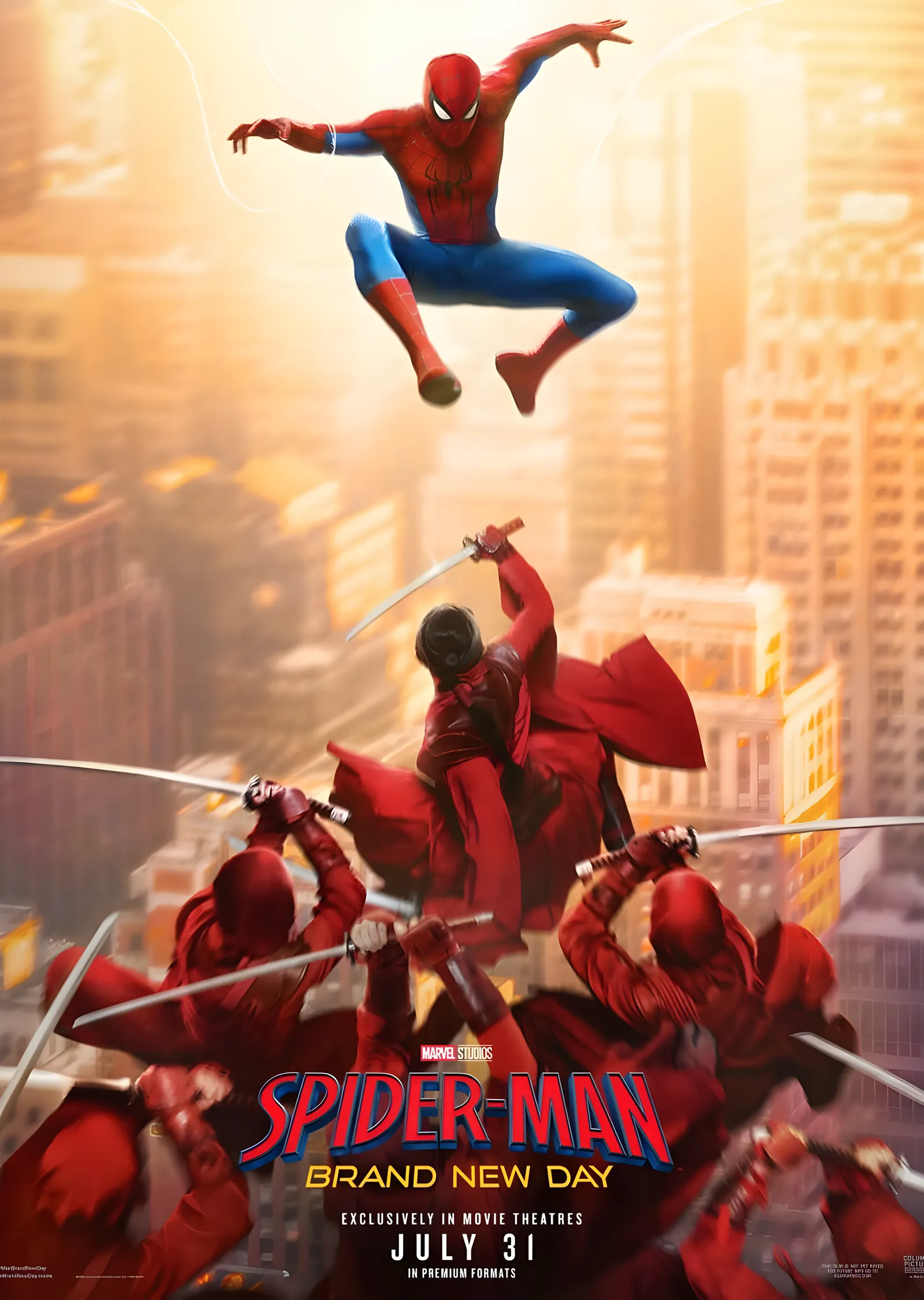 Spider-Man: Ninja Kalabalığı metal tablo