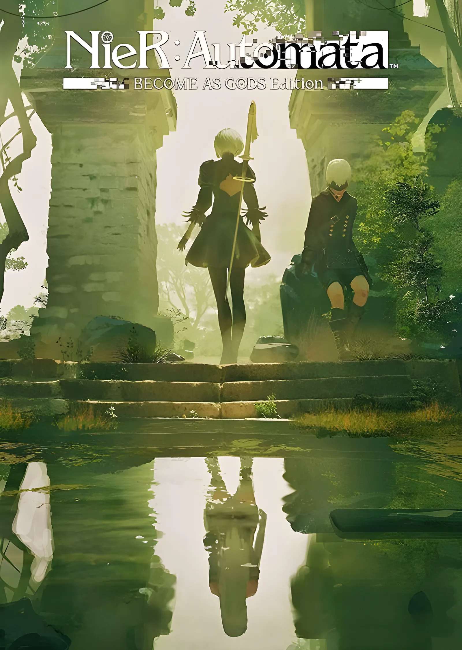 NieR Automata: Become as Gods metal tablo