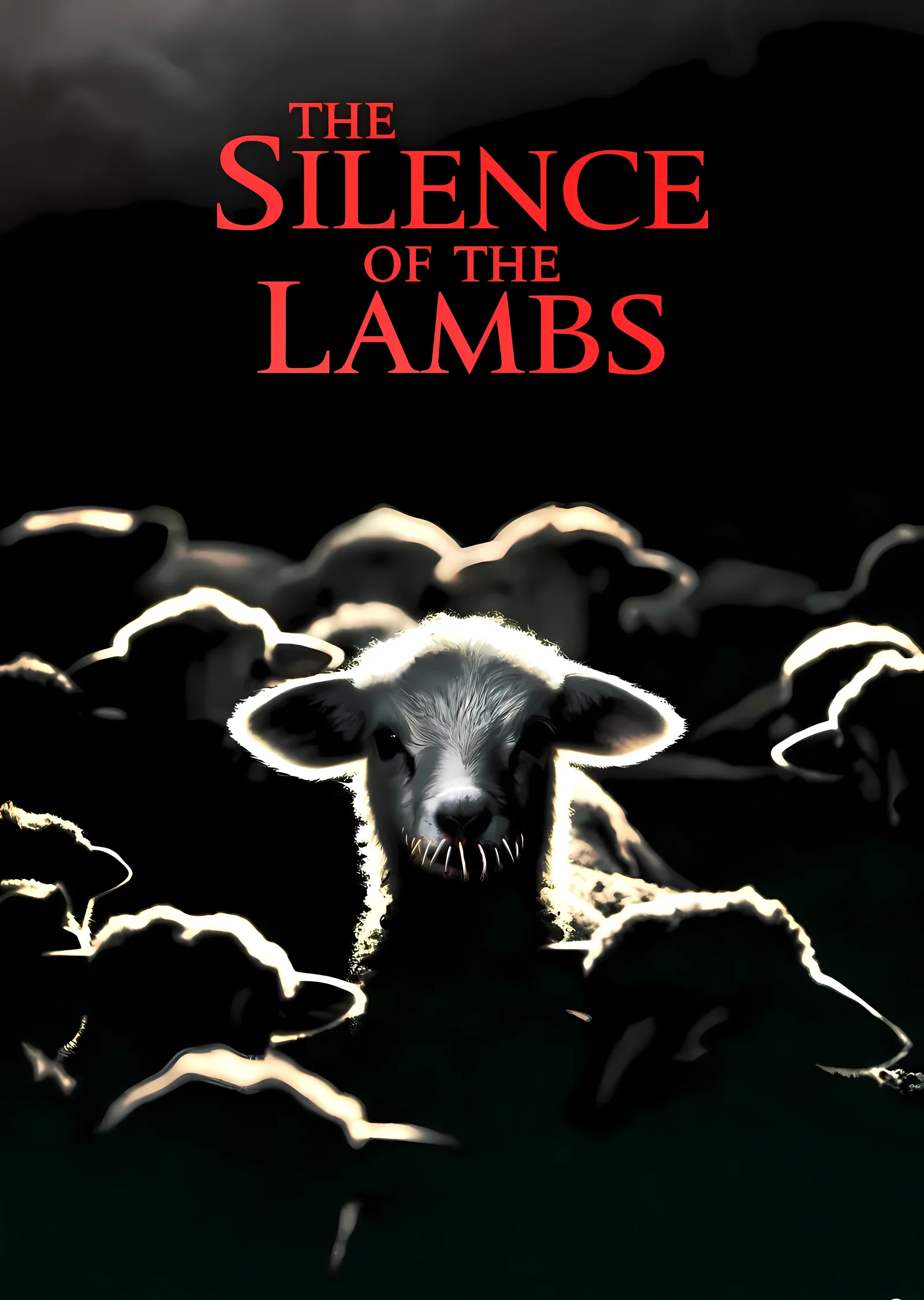The Silence of the Lambs metal tablo