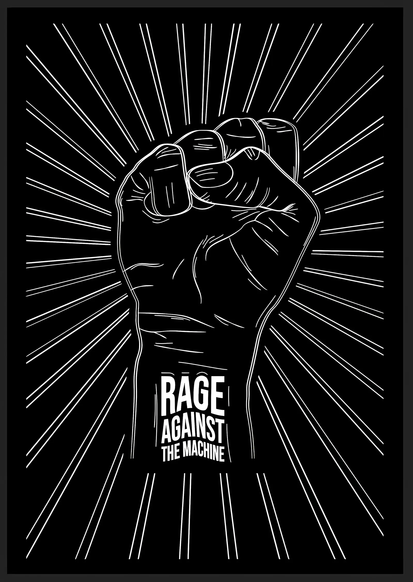 Rage Against the Machine: Yumruk metal tablo