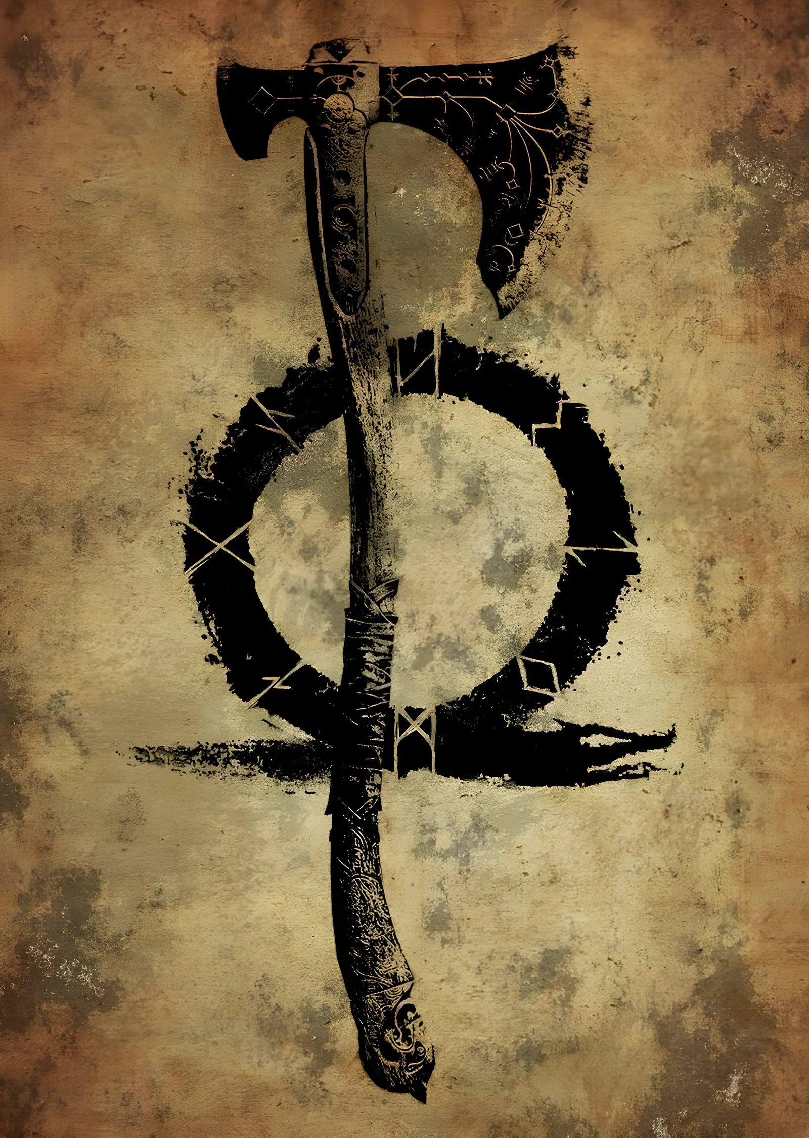 God of War: Balta ve Omega metal tablo