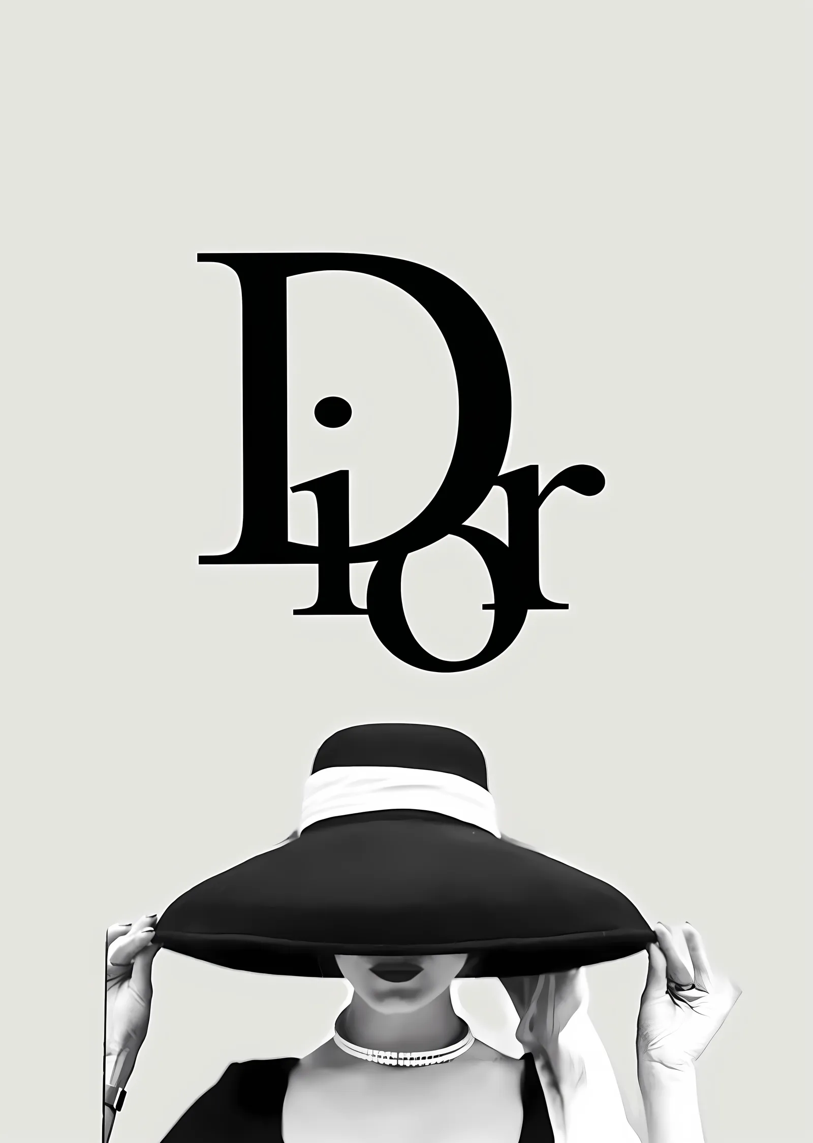Dior: Modern Sanat Desen metal tablo