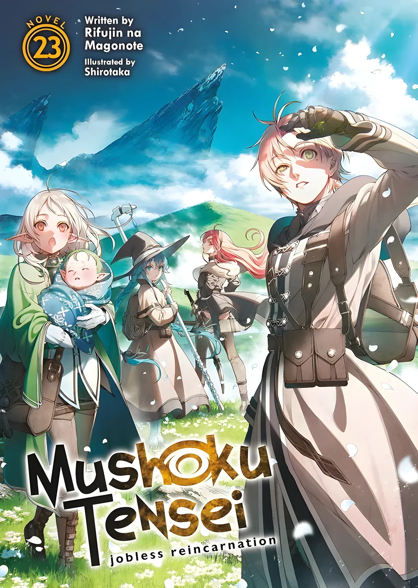 Mushoku Tensei: Dağ Yolunda Kadro metal tablo