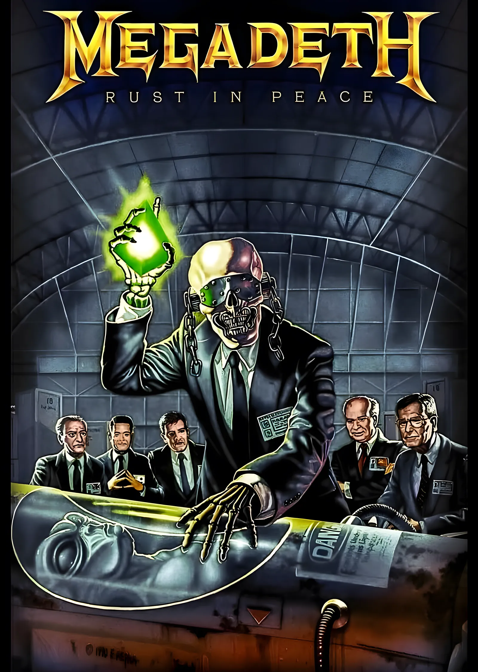 Megadeth: Rust in Peace metal tablo