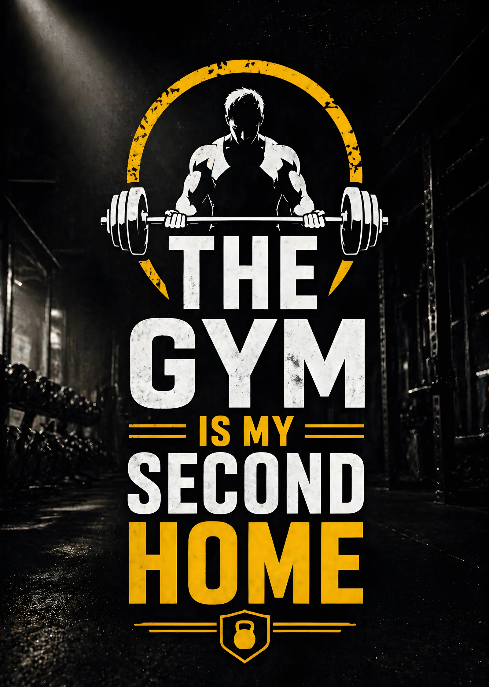 Spor Motivasyon metal tablo