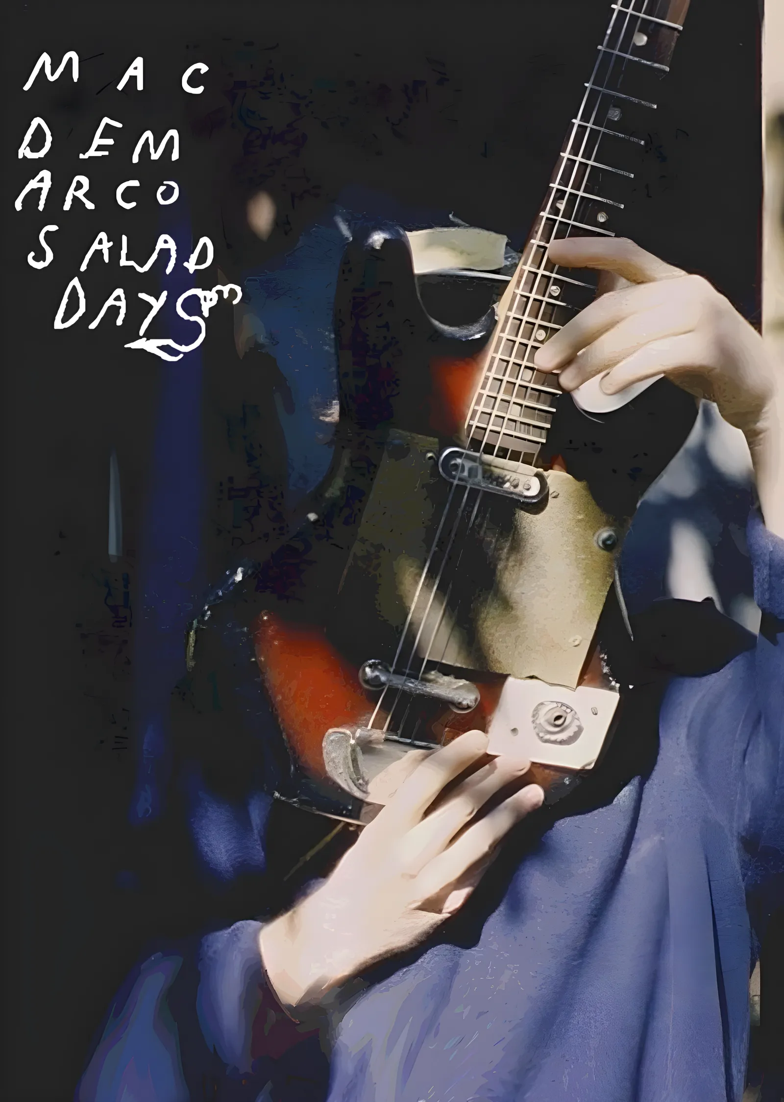 Mac DeMarco: Salad Days El Yazısı metal tablo